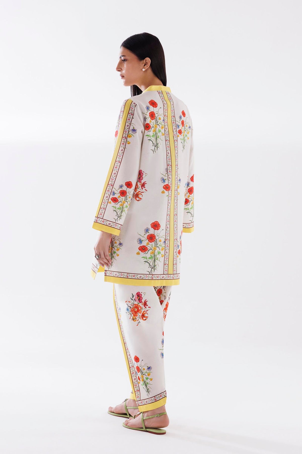 Stitched Printed Viscose Shirt+Shalwar