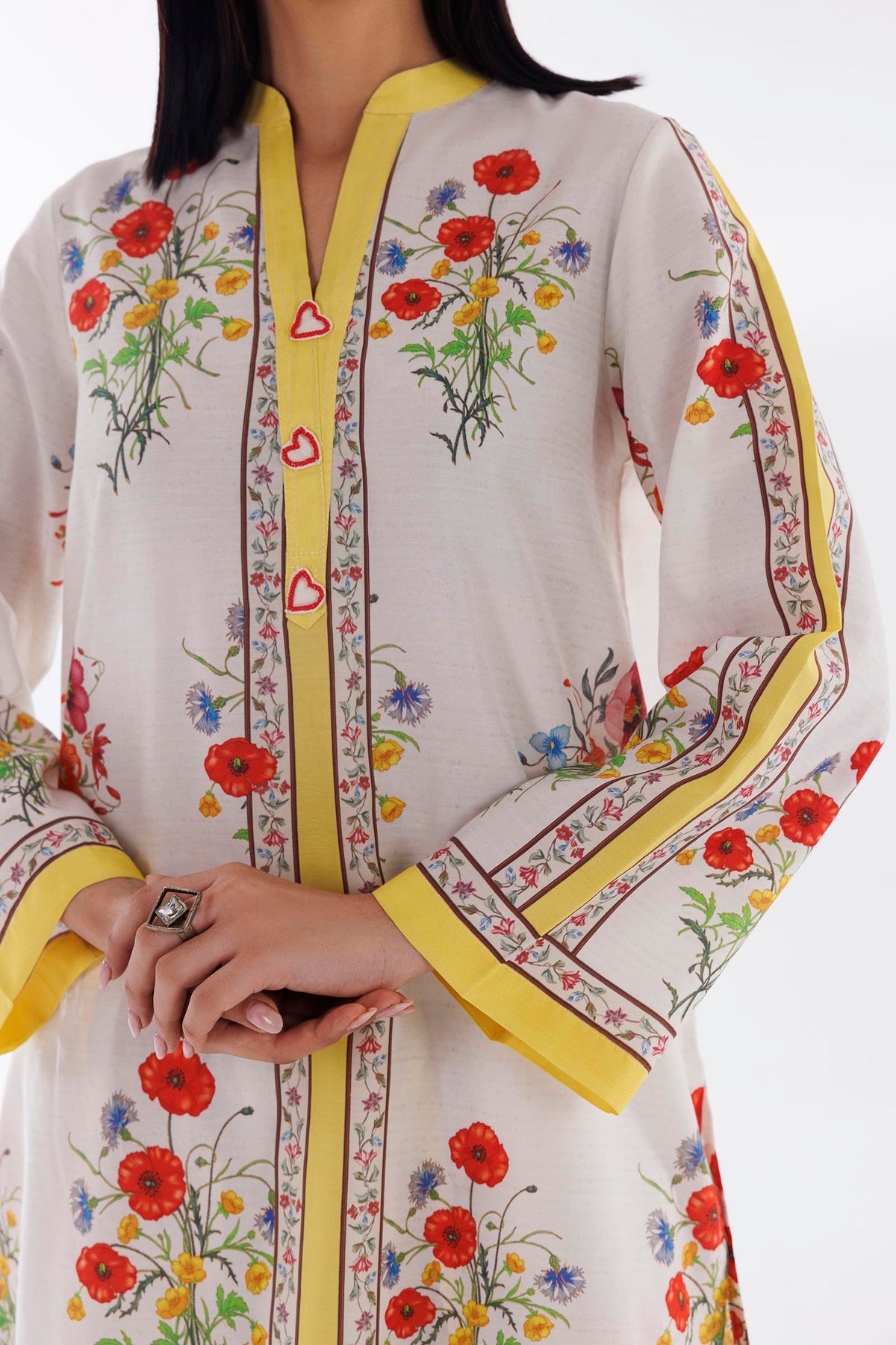 Stitched Printed Viscose Shirt+Shalwar