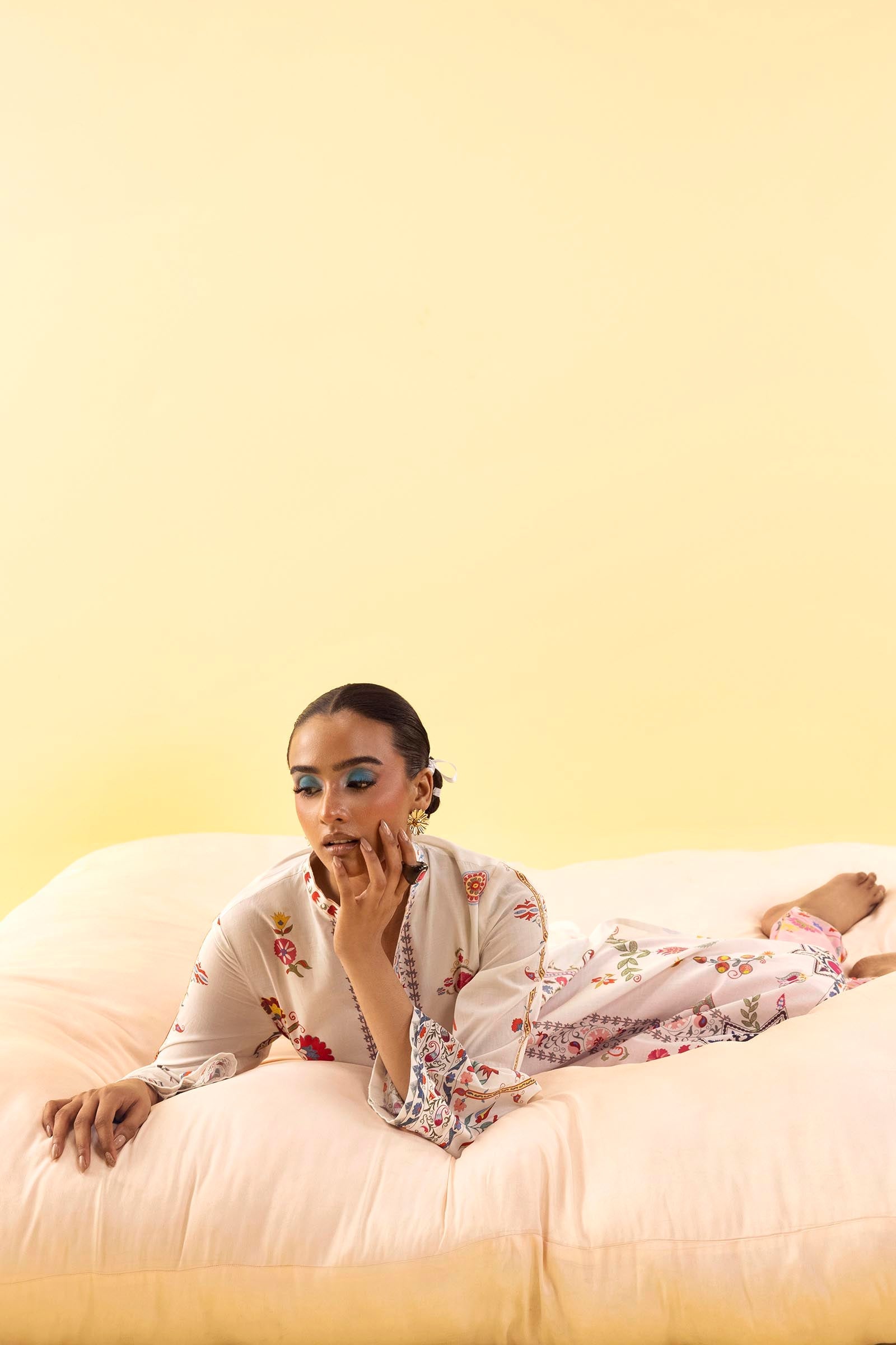 Stitched Printed Lawn Shirt+ Shalwar