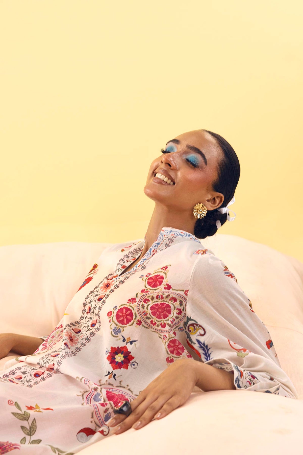 Stitched Printed Lawn Shirt+ Shalwar