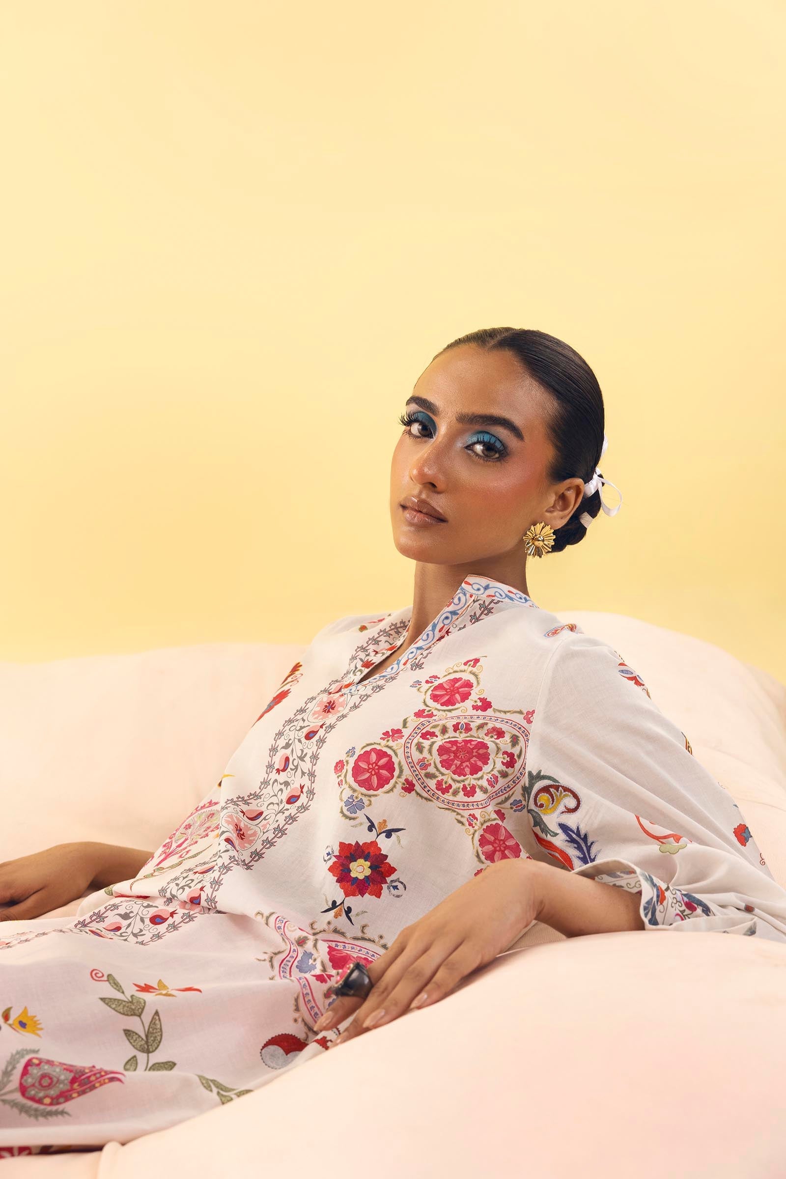 Stitched Printed Lawn Shirt+ Shalwar
