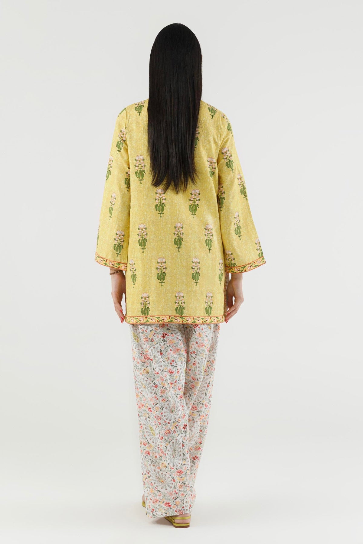 Stitched Printed Dobby Shirt+ Shalwar