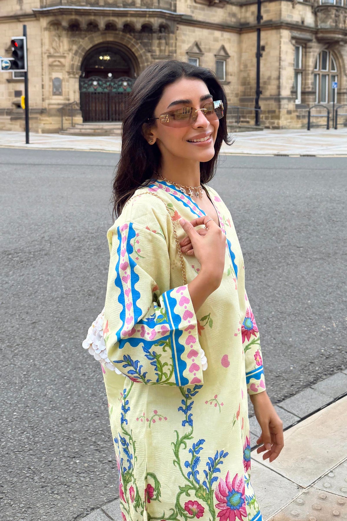 Stitched Printed Dobby Shirt+ Shalwar