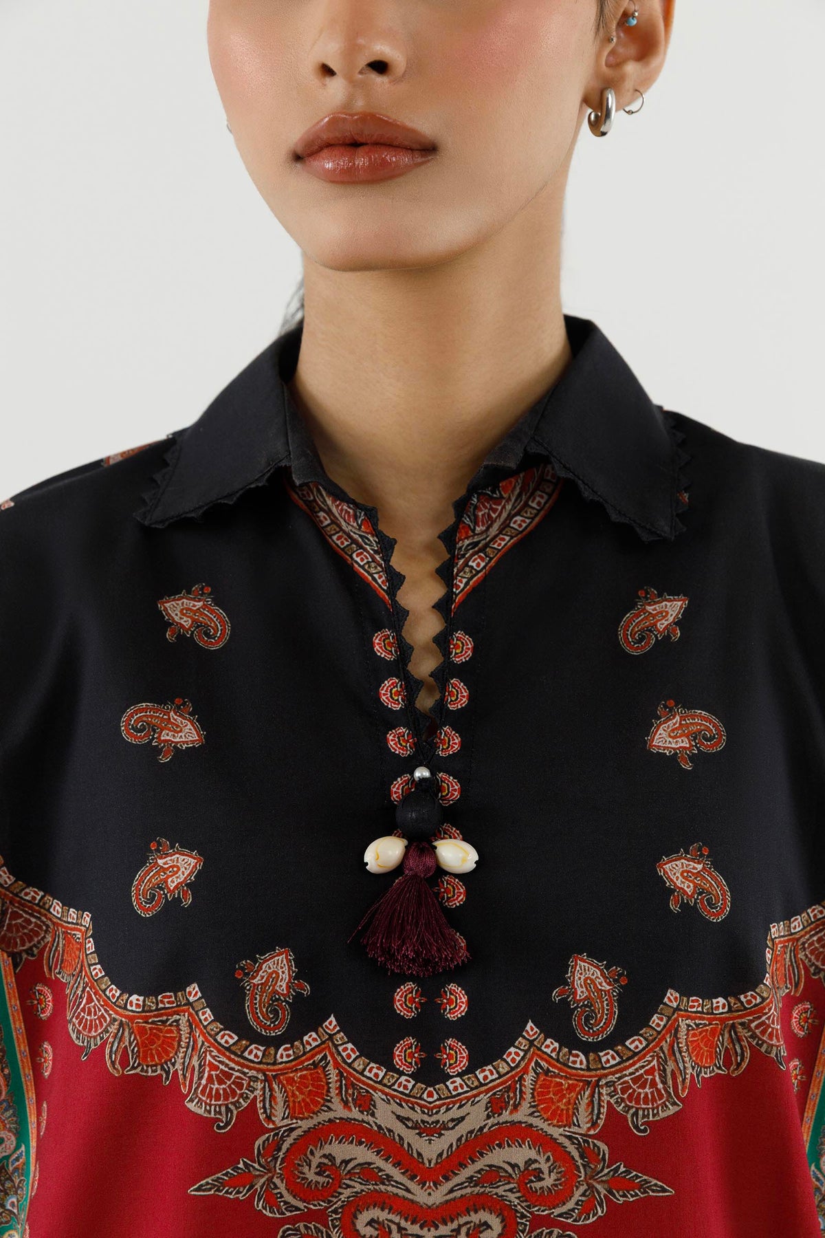 Stitched Printed Lawn Shirt+ Shalwar