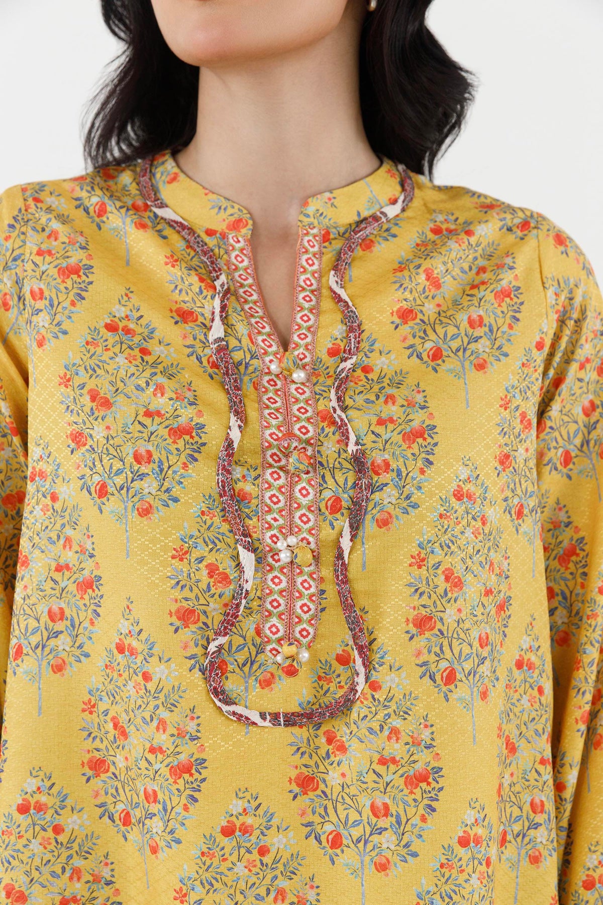Stitched Printed Dobby Shirt+ Shalwar