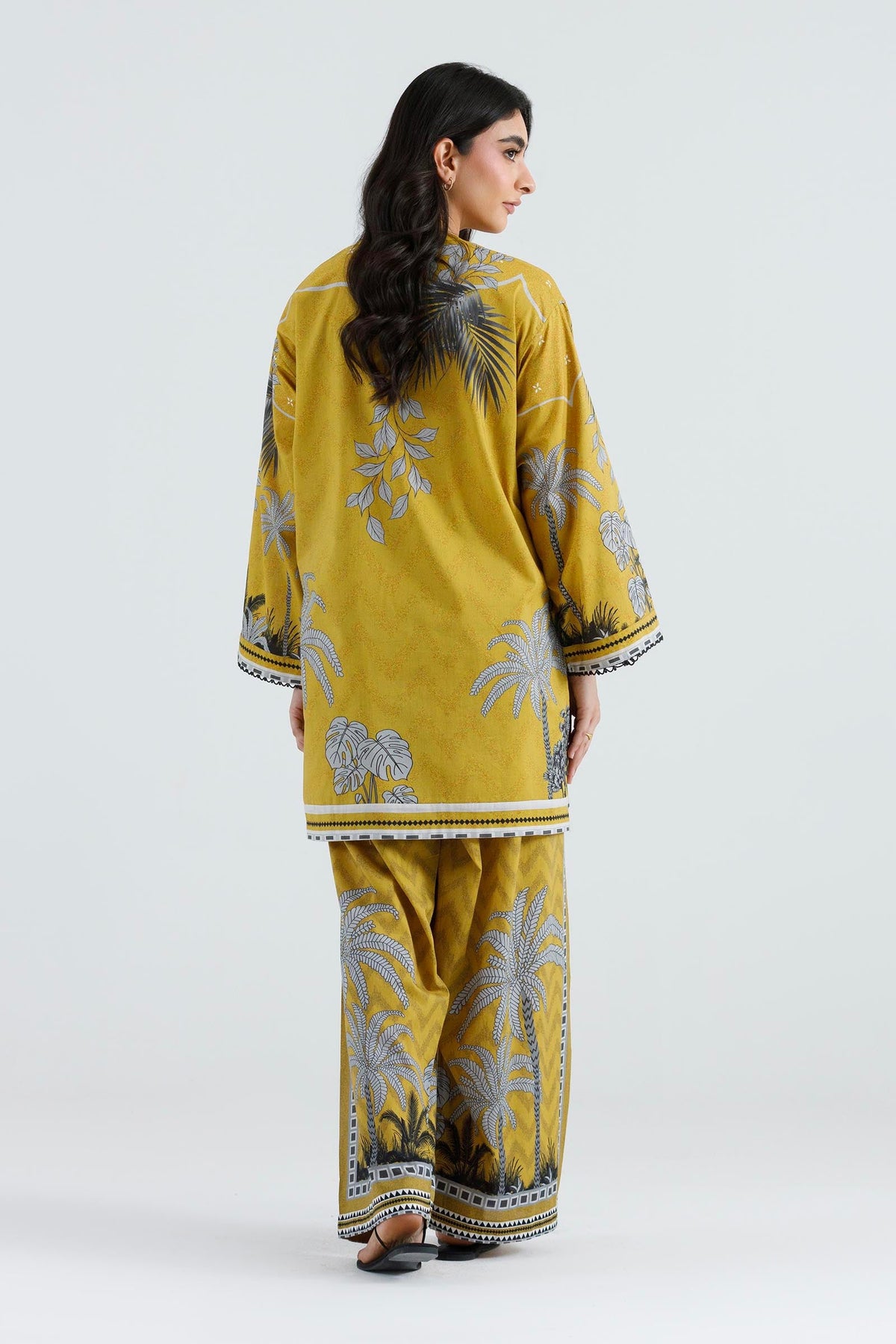 Stitched Printed Lawn Shirt+ Shalwar