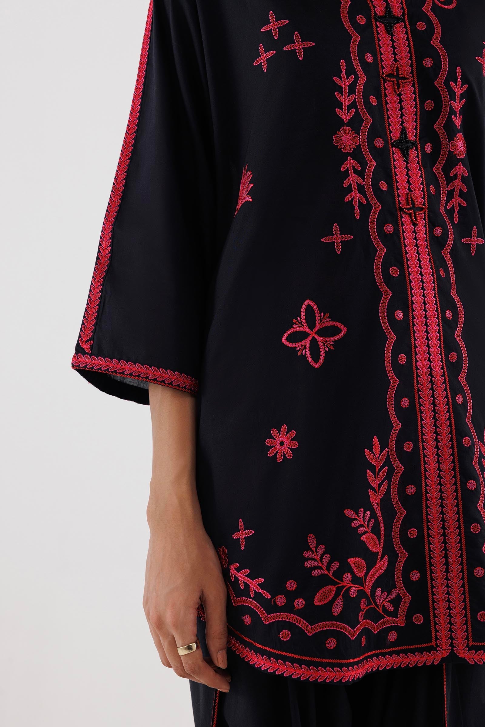 Stitched Embroidered Lawn Shirt+ Shalwar