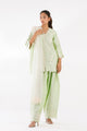 Stitched Embroidered Sheesha Silk Shirt+ Shalwar