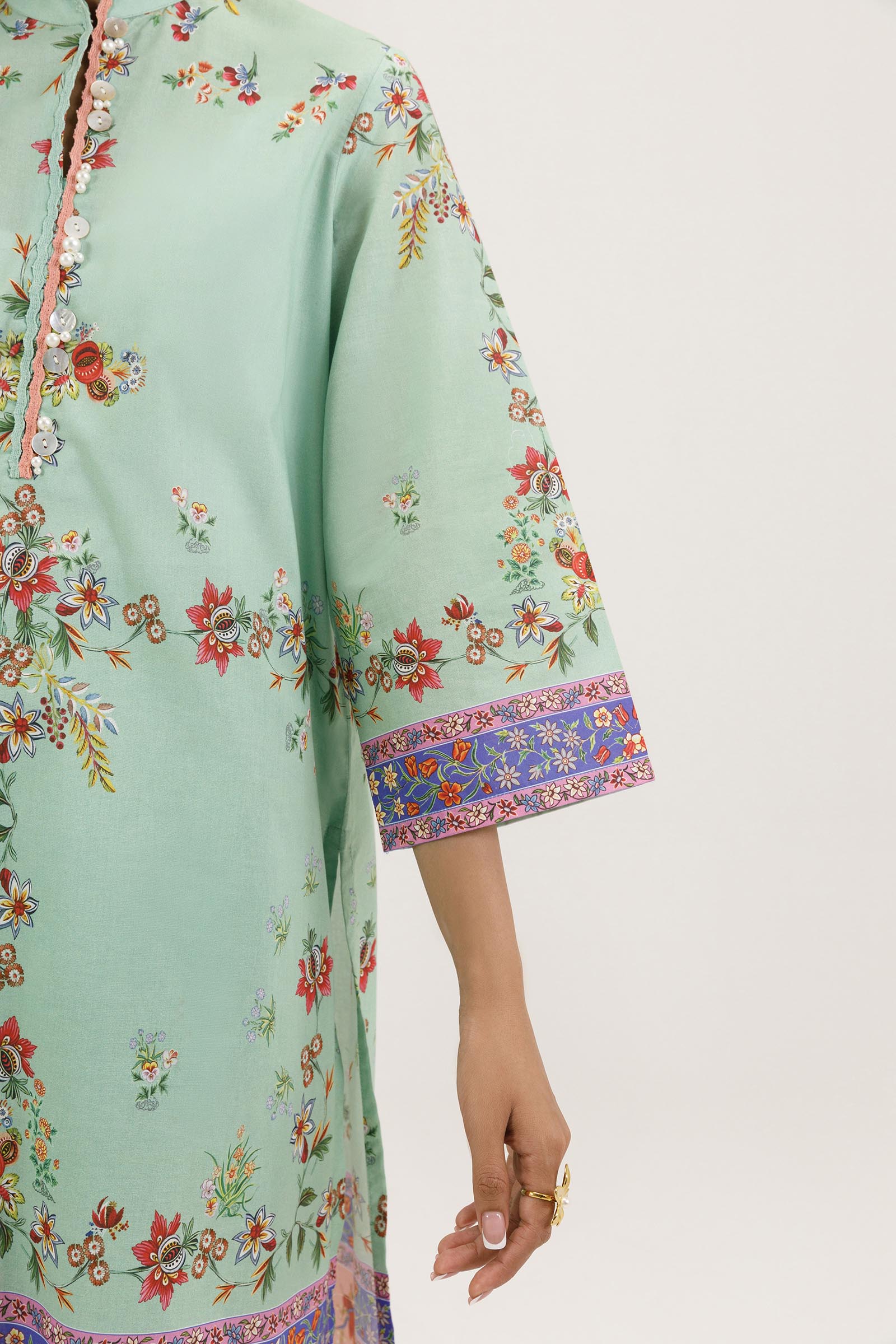 Stitched Printed Lawn Suit