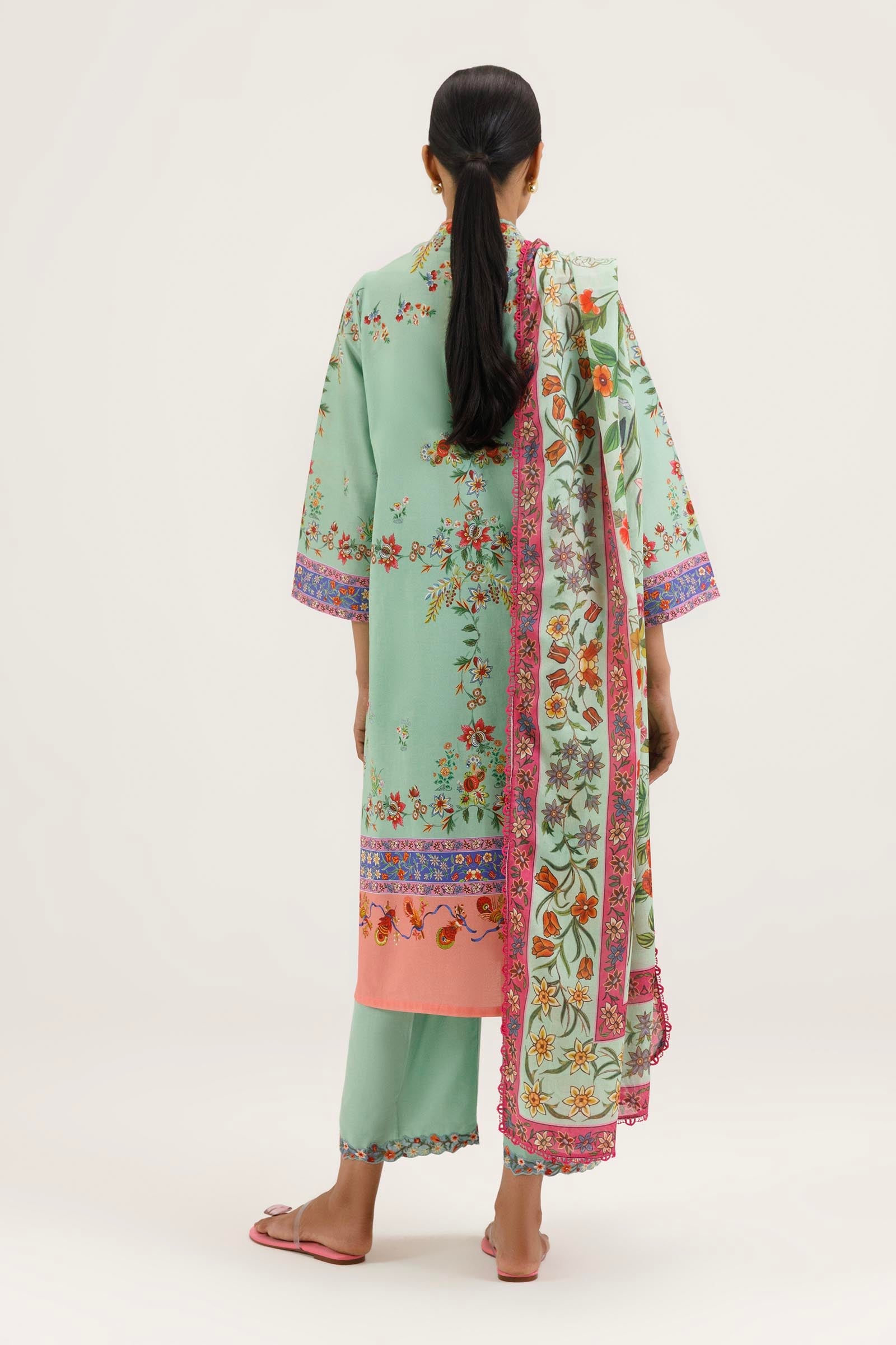 Stitched Printed Lawn Suit