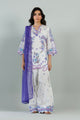 Stitched Embroidered Muzlin Suit