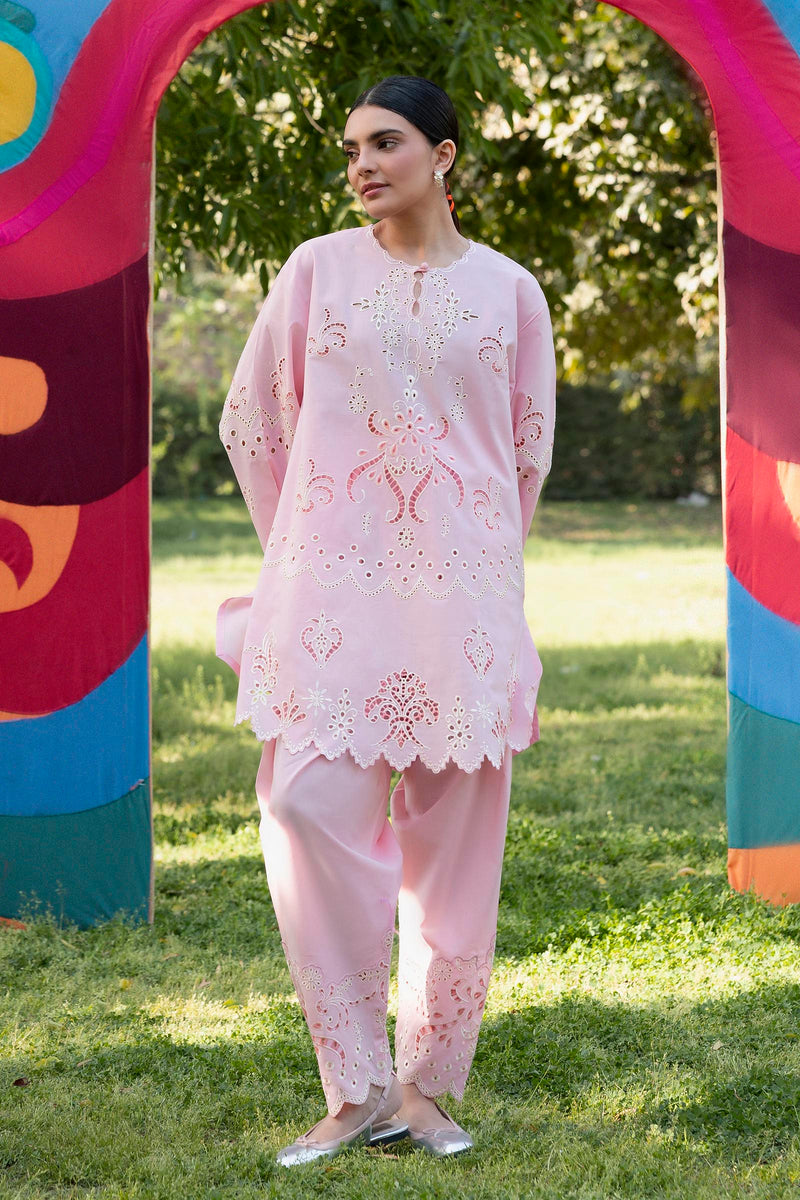 Stitched Embroidered Lawn Shirt+ Shalwar