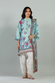 Stitched Printed Crepe Shirt+ Dupatta
