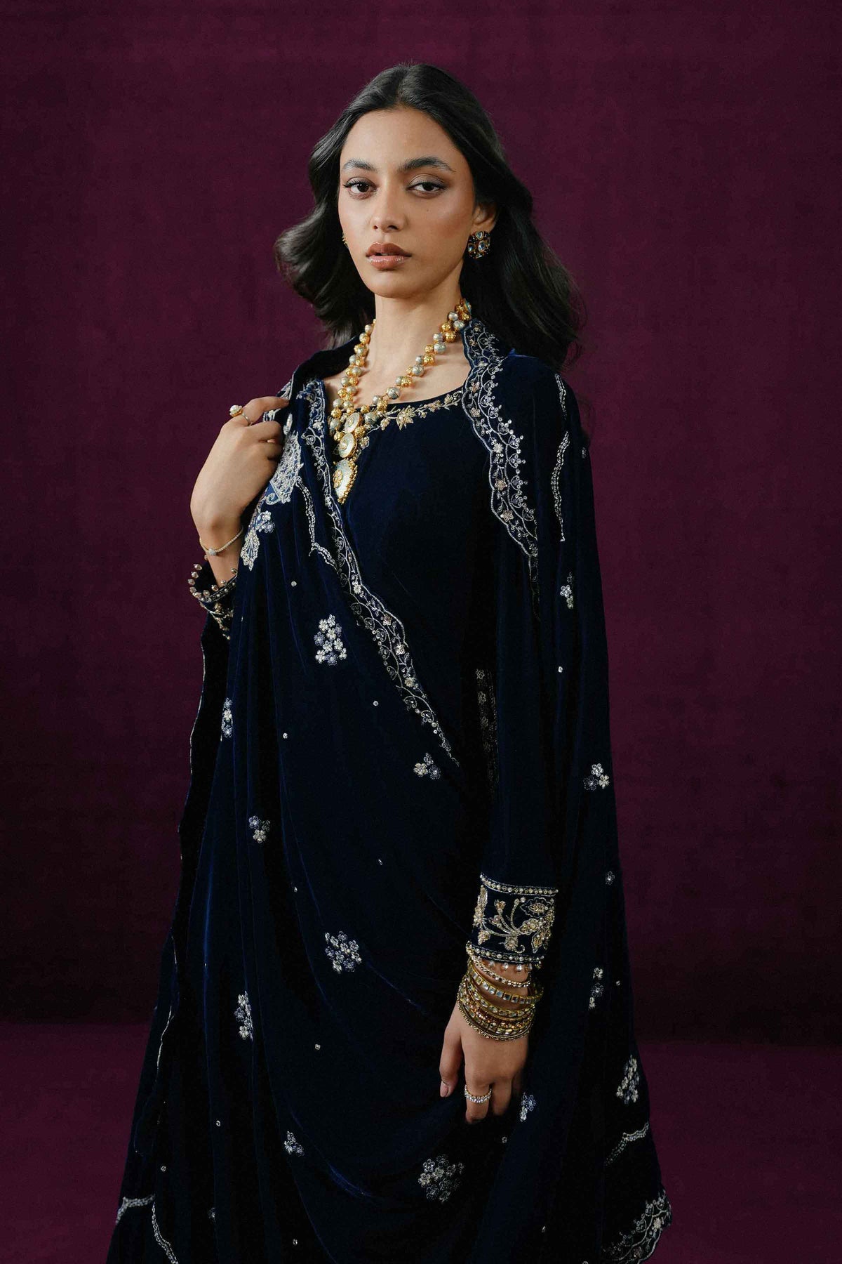 EMBROIDERED SHAWL - ST1PE-BOUT26WV1-20