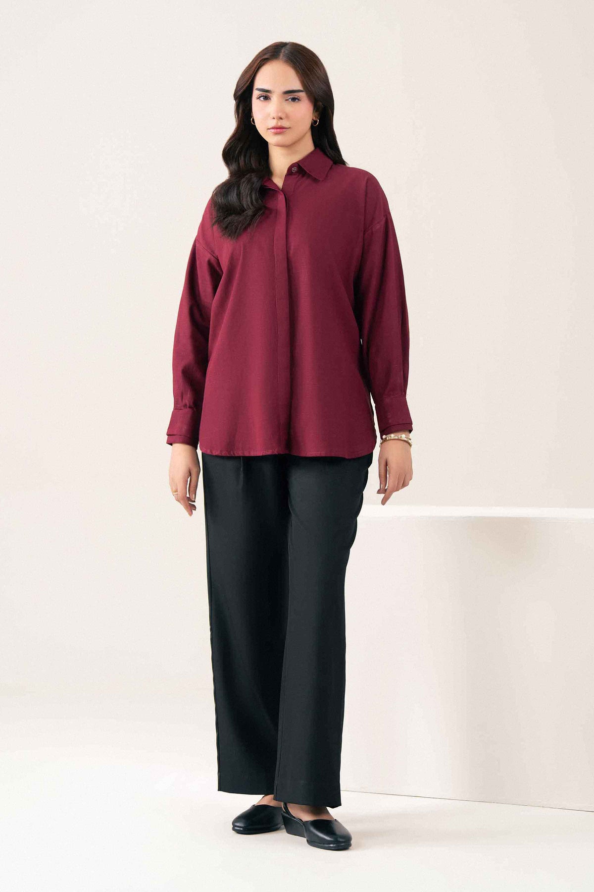 Solid Shirt - ST1S-AURA26WV2-4