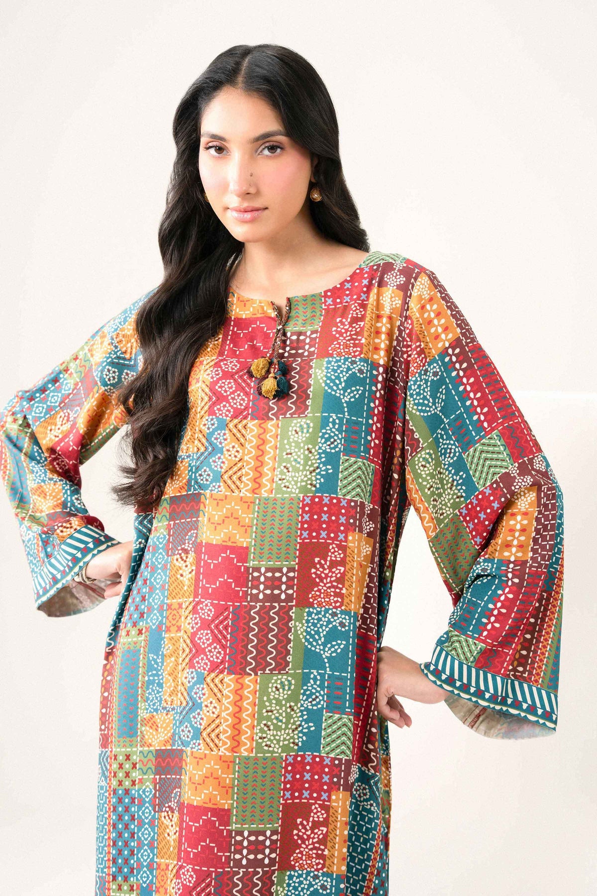 Printed Jalabiya - ST1S-JALA26WV2-13