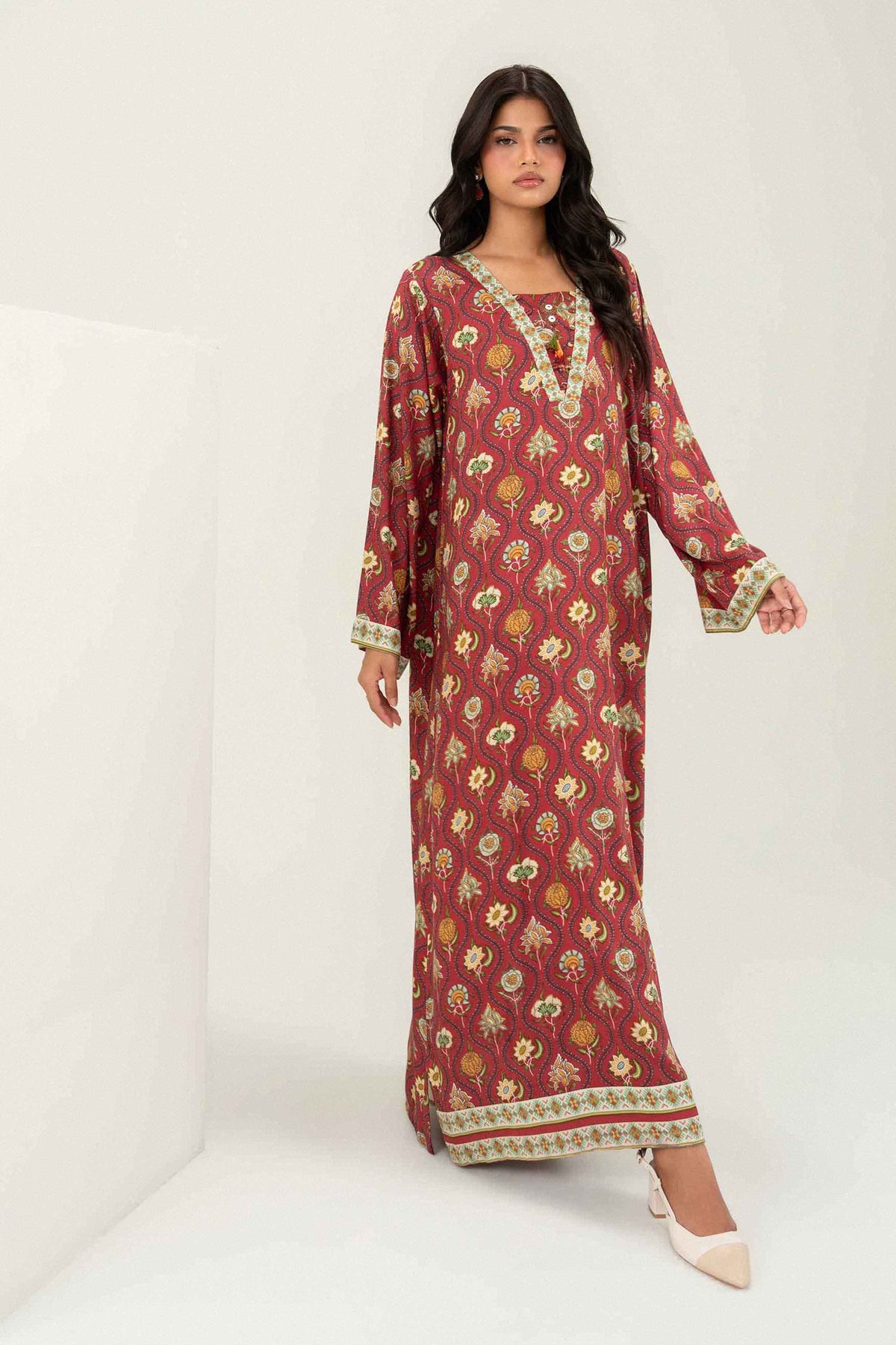Printed Jalabiya - ST1S-JALA26WV2-2