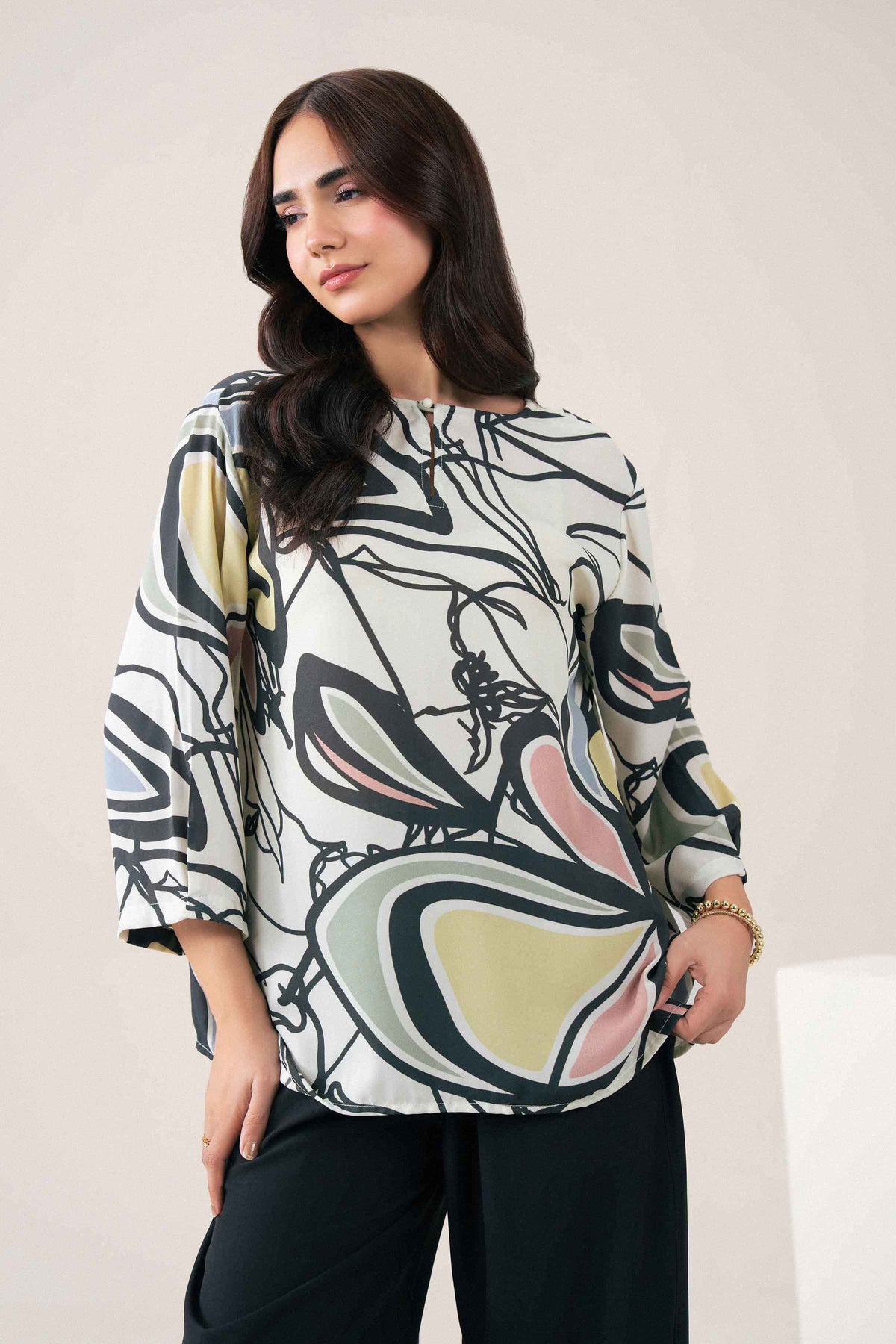 Printed Tunic - ST1SE-AURA26WV1-5