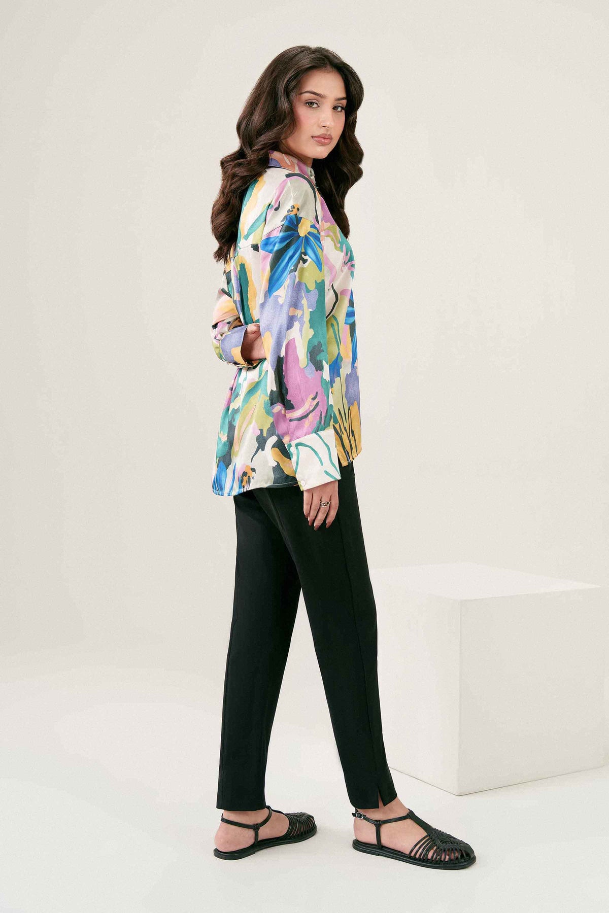 Printed Shirt - ST1SE-AURA26WV2-1