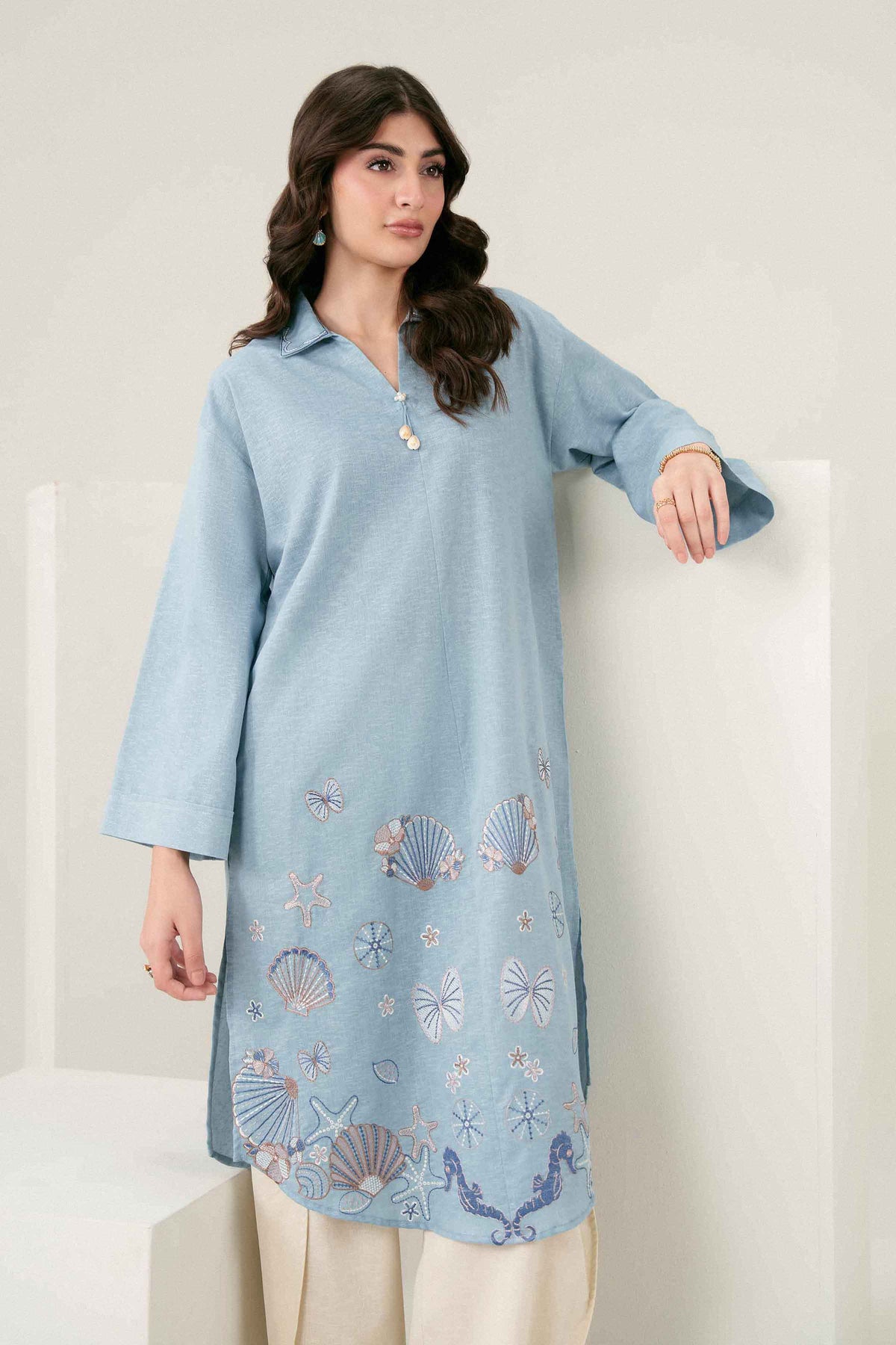 Embroidered Shirt - ST1SE-PRET26WV2-5