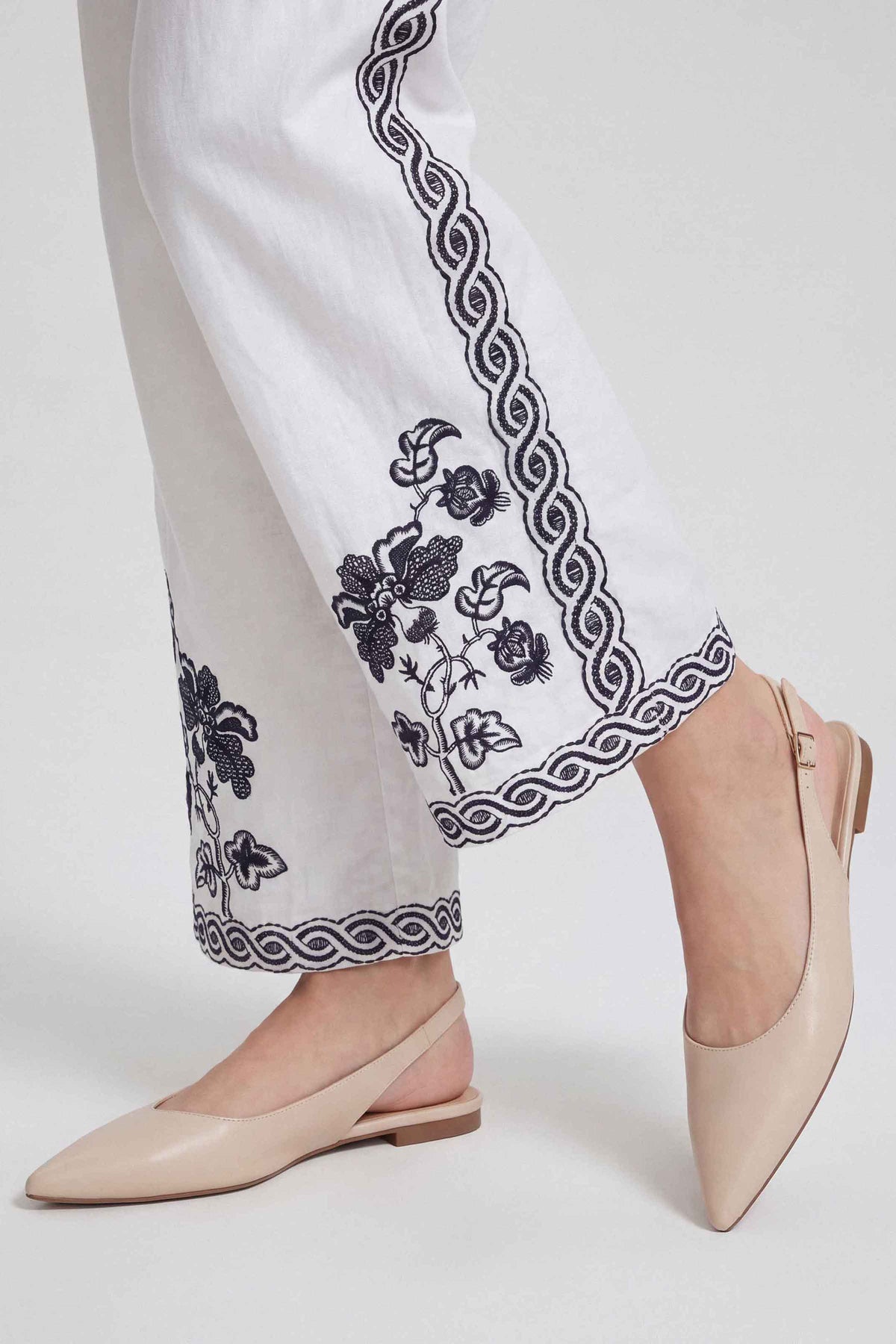 Embroidered Trousers - ST1TE-PRET26WV1-4
