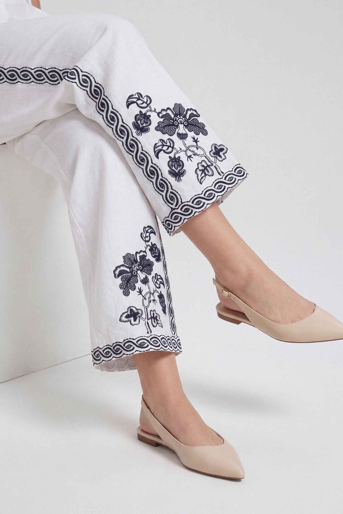 Embroidered Trousers - ST1TE-PRET26WV1-4