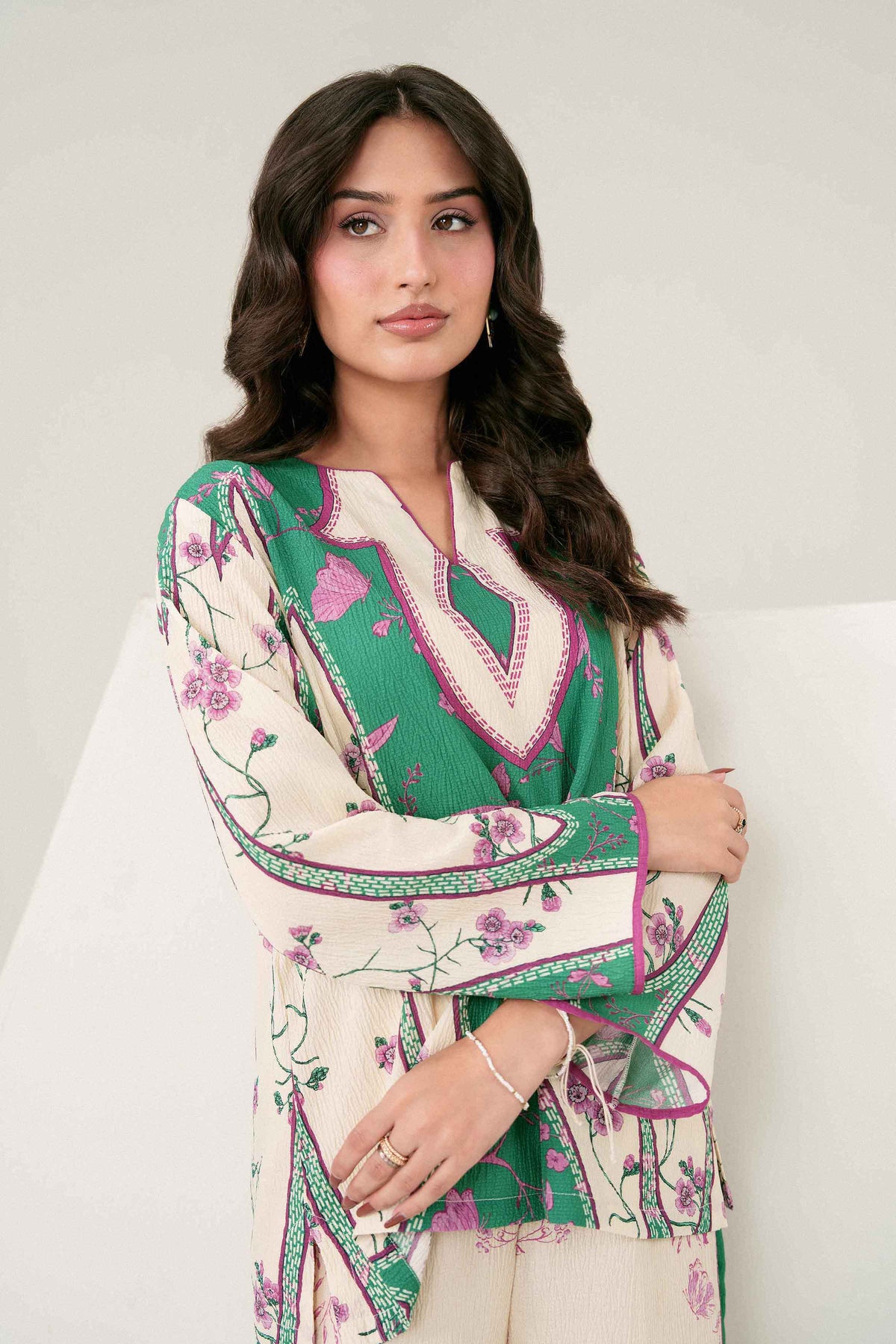 2 Piece - Printed Suit - ST2JS-AURA26WV1-6