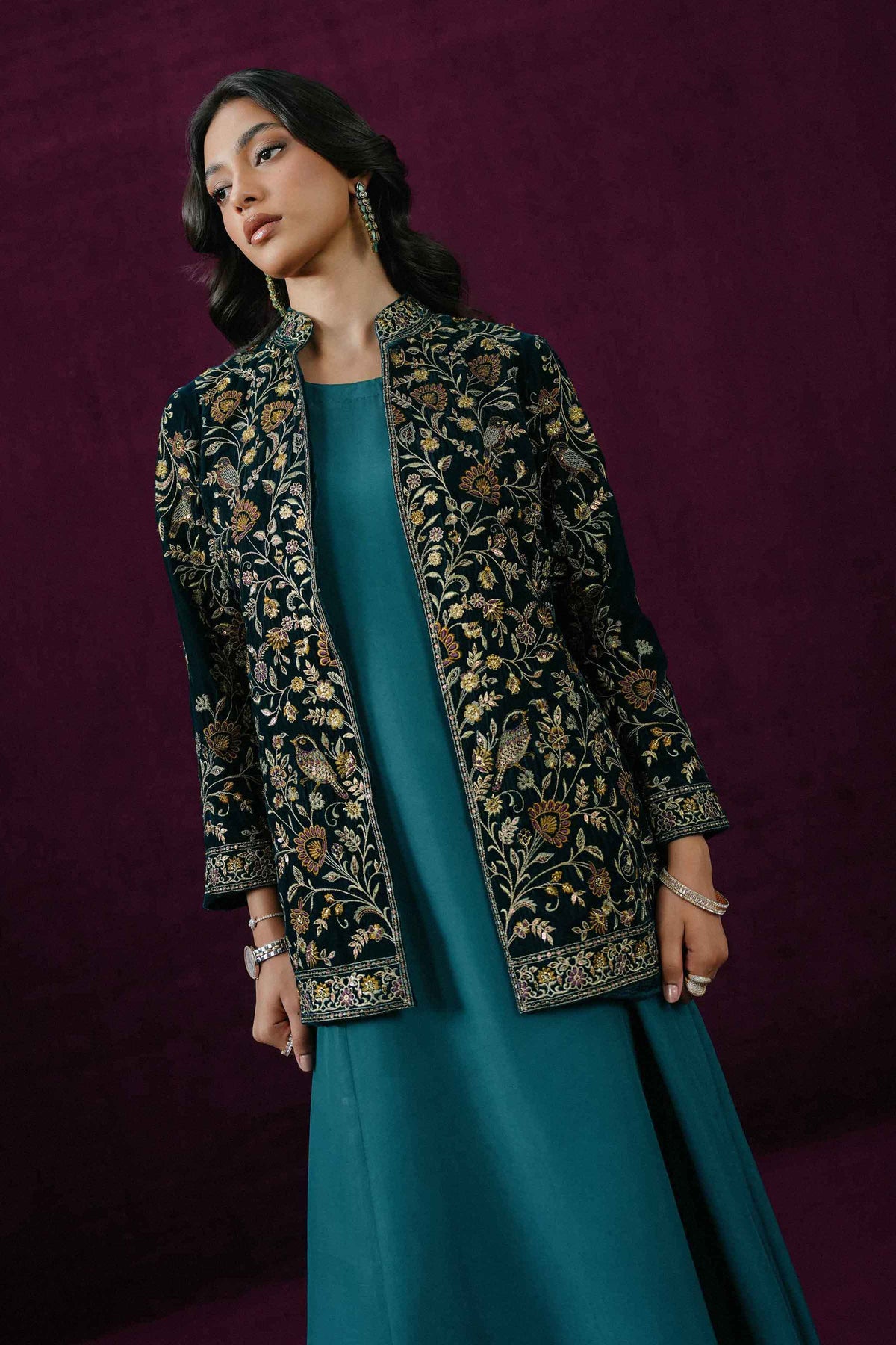 2 PIECE - EMBROIDERED SUIT - ST2PE-BOUT26WV2-4