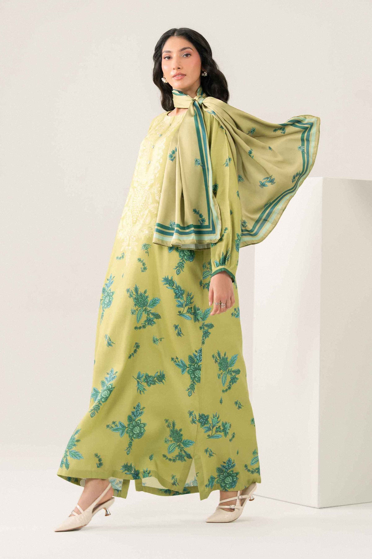 2 Piece - Printed Dress - ST2SD-JALA26WV2-2