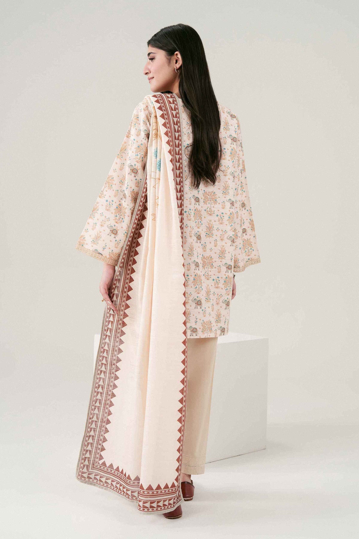 2 PIECE - PRINTED EMBROIDERED SUIT - ST2SDE-PRET26WV2-1