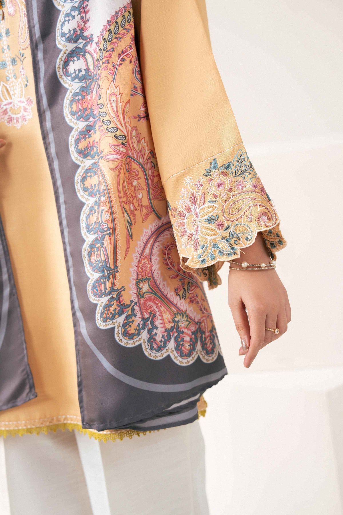 2 Piece - Printed Embroidered Suit - ST2SDE-PRET26WV2-6