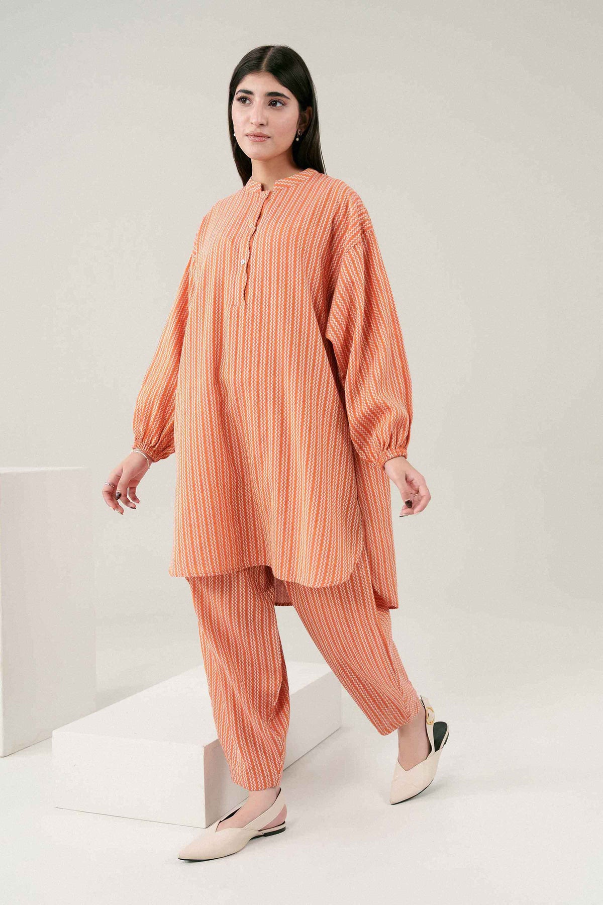 2 PIECE - PRINTED SUIT - ST2ST-PRET26WV2-34