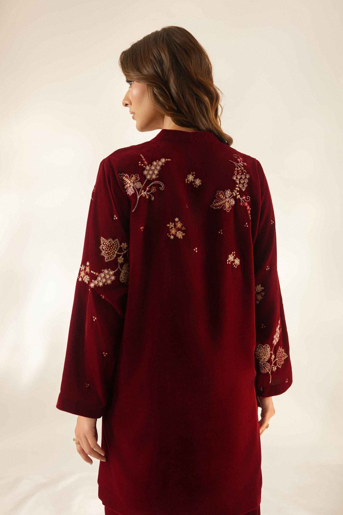 2 Piece - Embroidered Loungewear - ST2STE-LNG26WV2-1