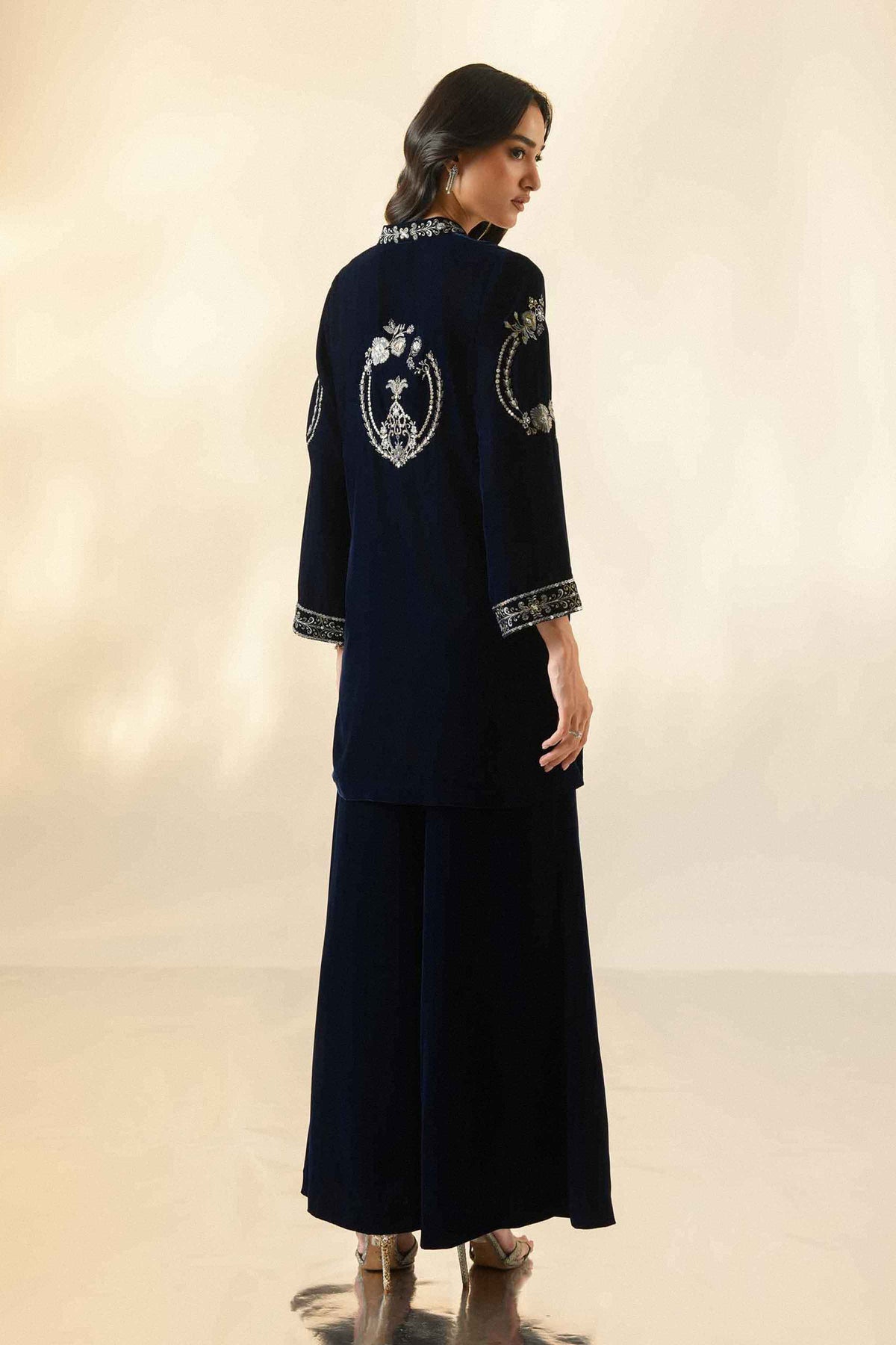 2 Piece - Embroidered Suit - ST2STE-LUXE26WV1-2