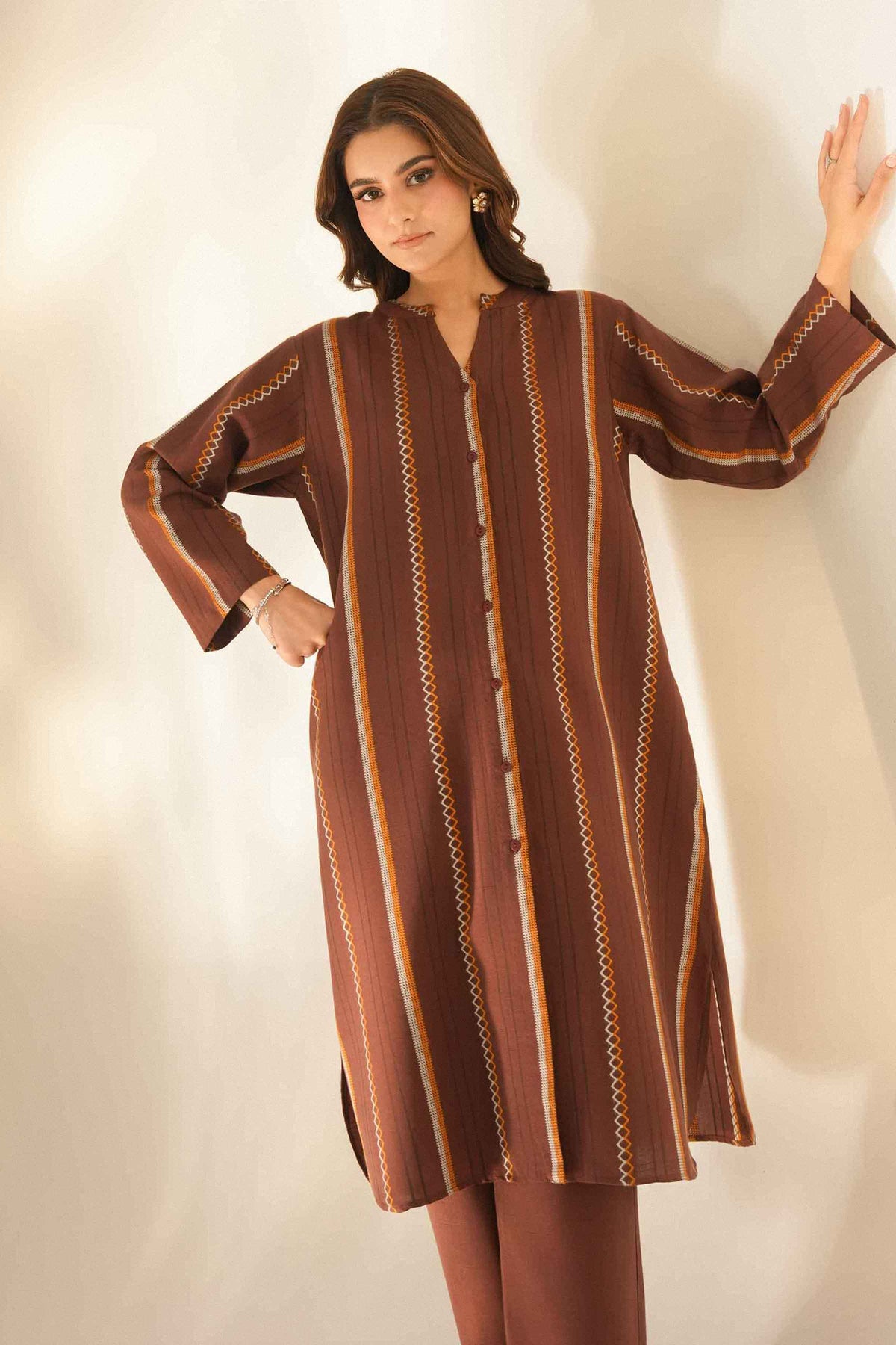 2 Piece - Embroidered Suit - ST2STE-LUXE26WV1-23