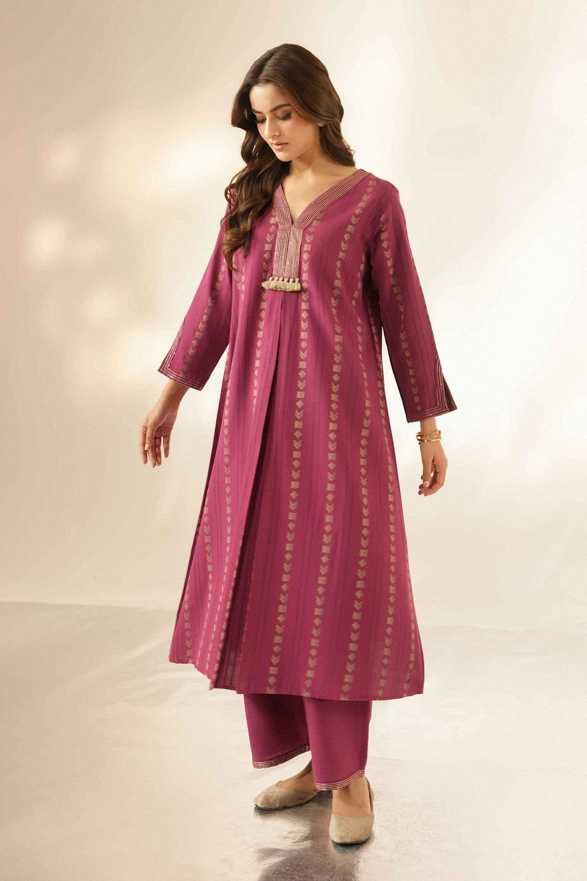 2 Piece - Embroidered Suit - ST2STE-LUXE26WV1-24