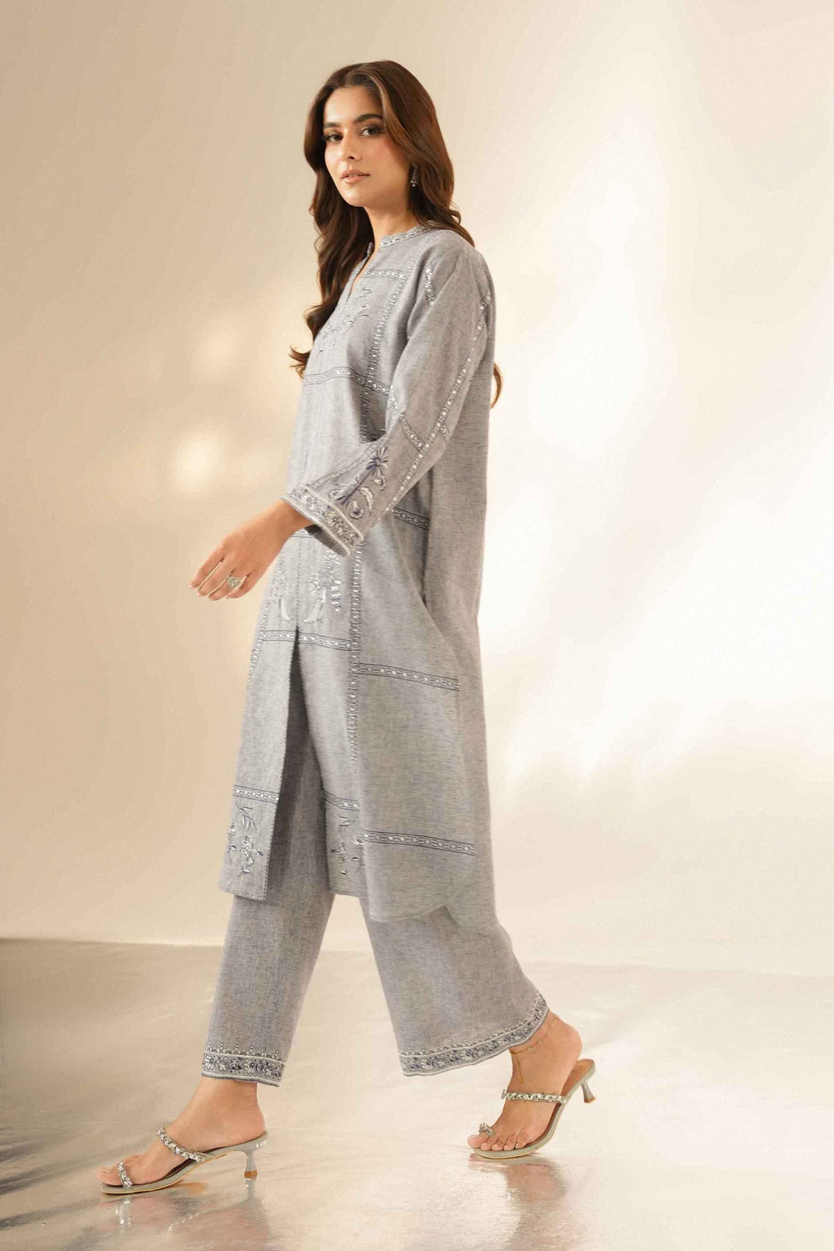 2 Piece - Embroidered Suit - ST2STE-LUXE26WV1-26