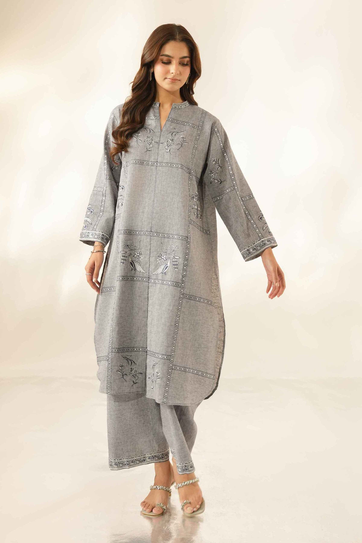 2 Piece - Embroidered Suit - ST2STE-LUXE26WV1-26