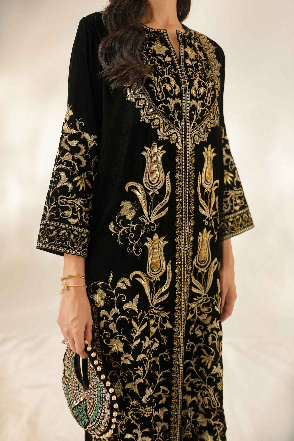 2 Piece - Embroidered Suit - ST2STE-LUXE26WV1-3