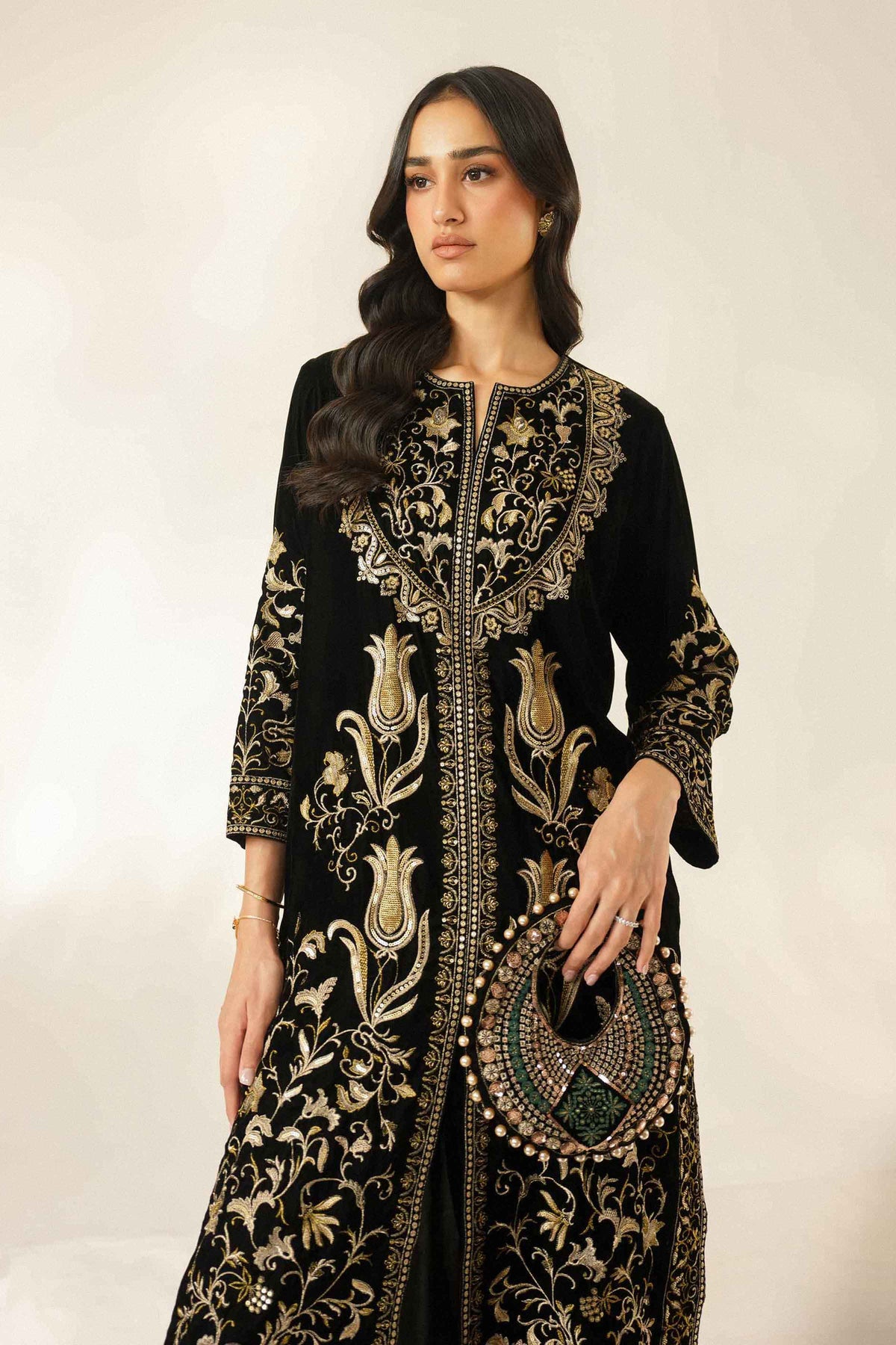 2 Piece - Embroidered Suit - ST2STE-LUXE26WV1-3