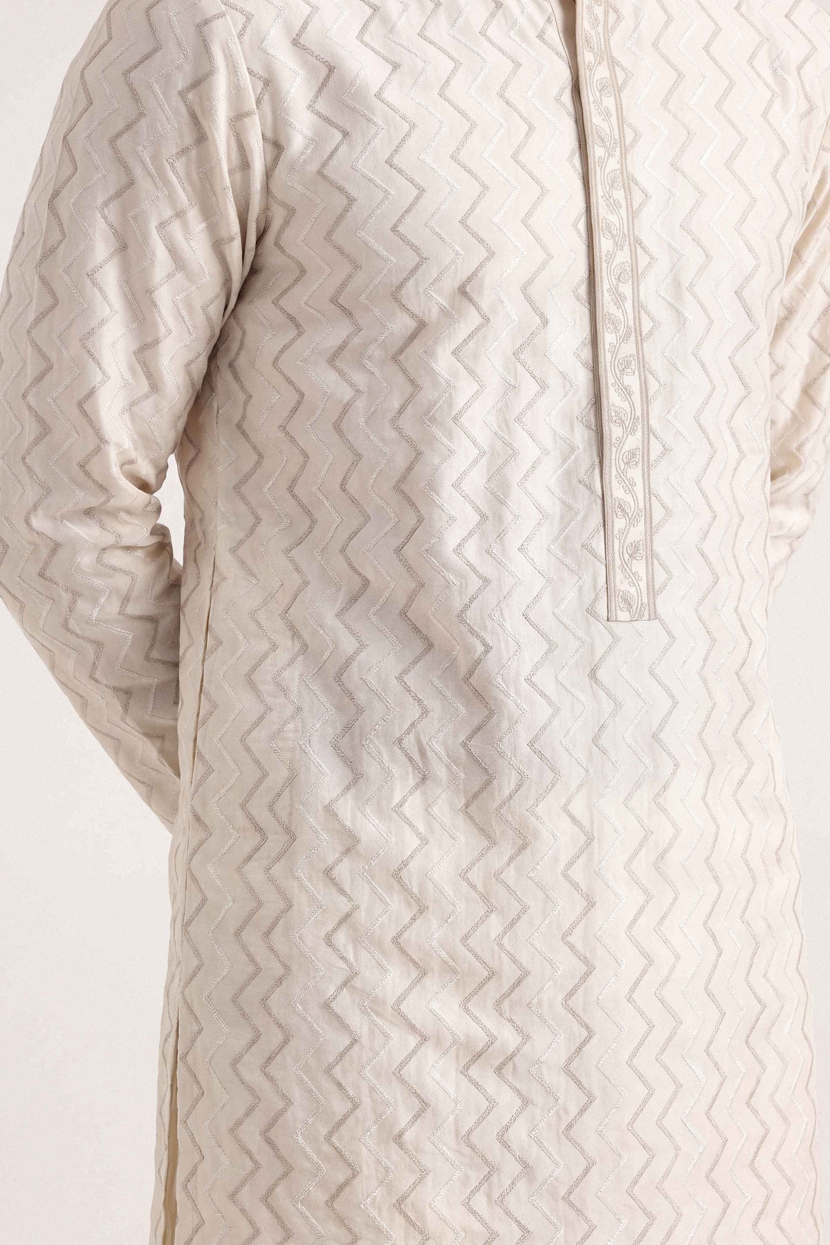 2 Piece - Embroidered Suit - ST2STE-NAQ26WV1-10