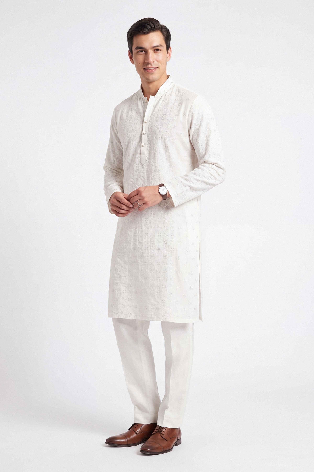 2 PIECE - EMBROIDERED SUIT - ST2STE-NAQ26WV1-13