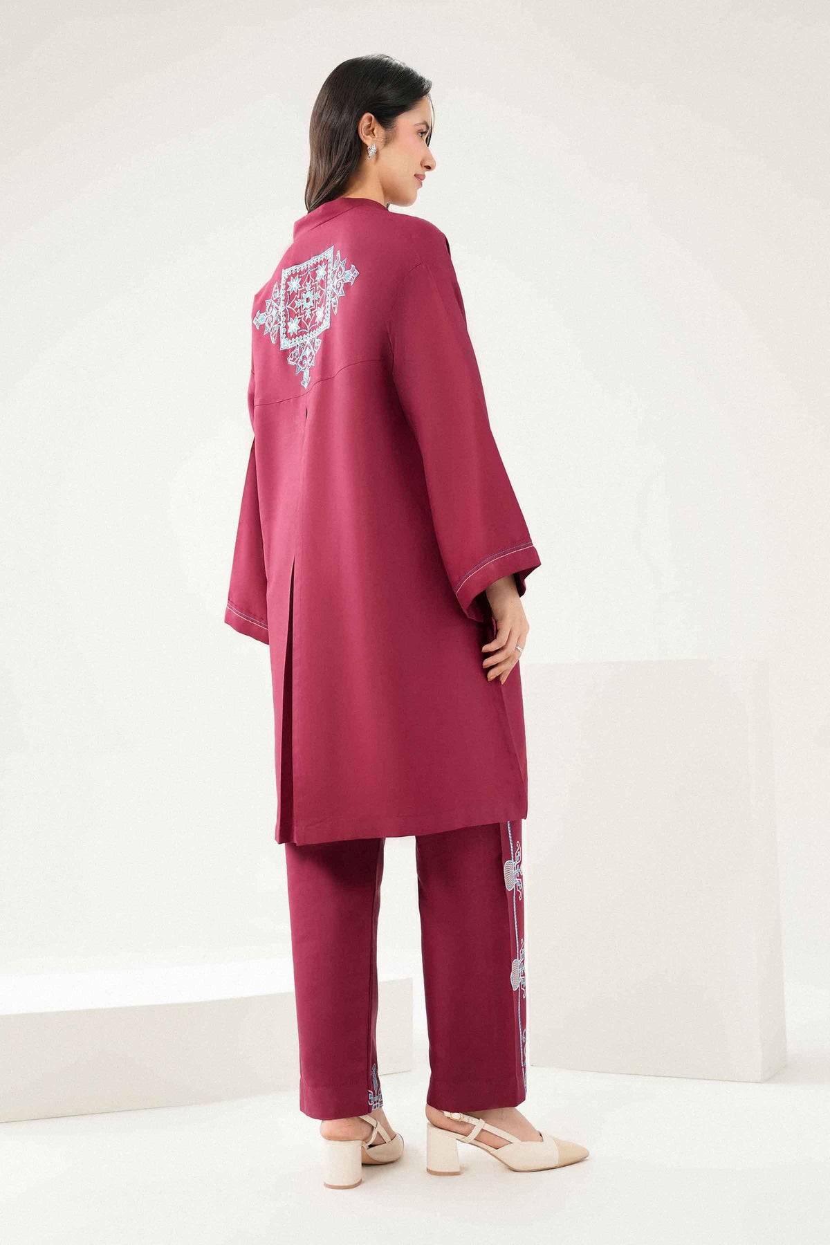 2 Piece - Embroidered Suit - ST2STE-PRET26WV1-10