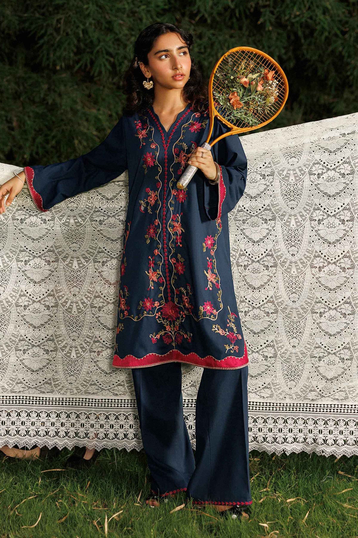 2 Piece - Embroidered Suit - ST2STE-PRET26WV1-14