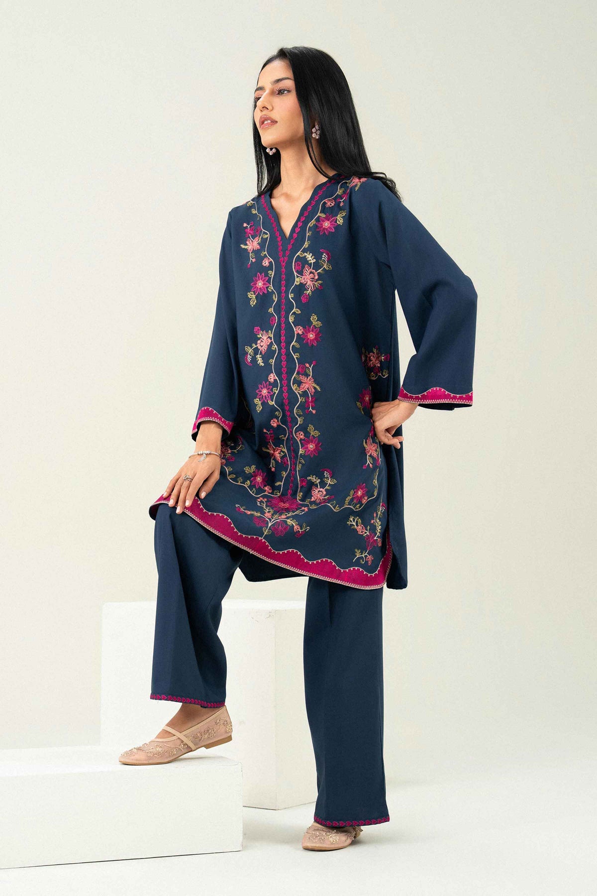 2 Piece - Embroidered Suit - ST2STE-PRET26WV1-14