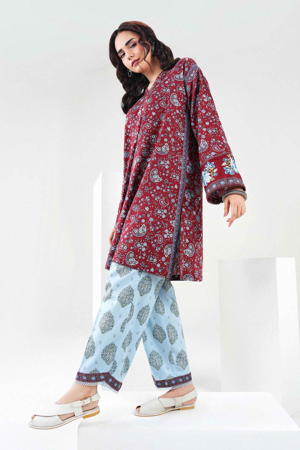 2 Piece - Printed Suit - ST2STE-PRET26WV1-8