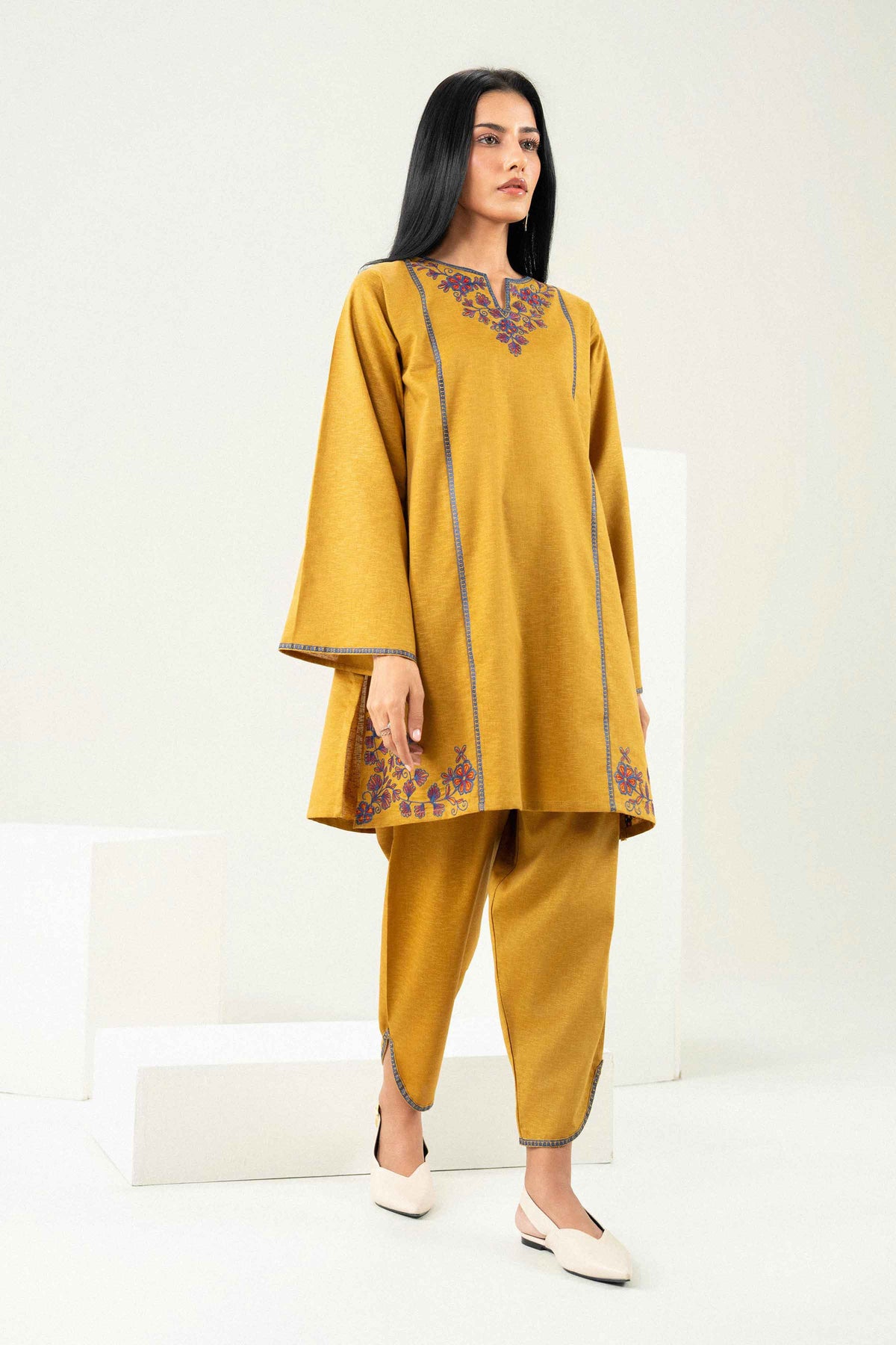 2 Piece - Embroidered Suit - ST2STE-PRET26WV2-17