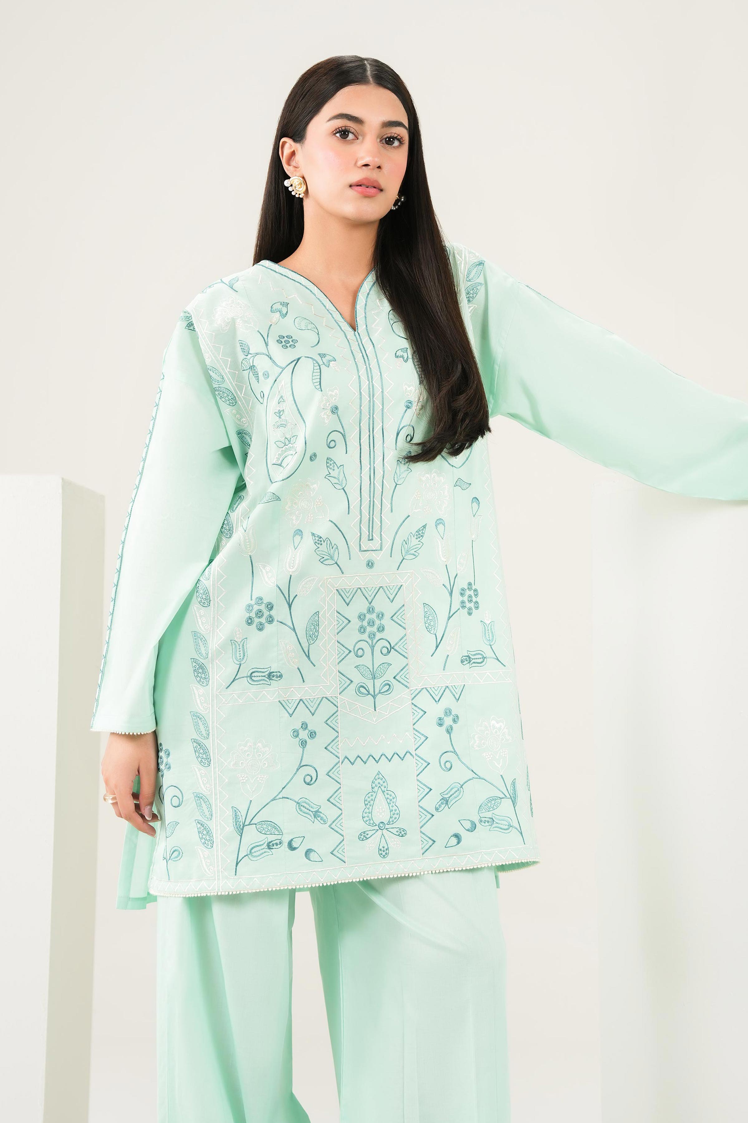 2 Piece - Embroidered Suit - ST2STE-PRET26WV2-3