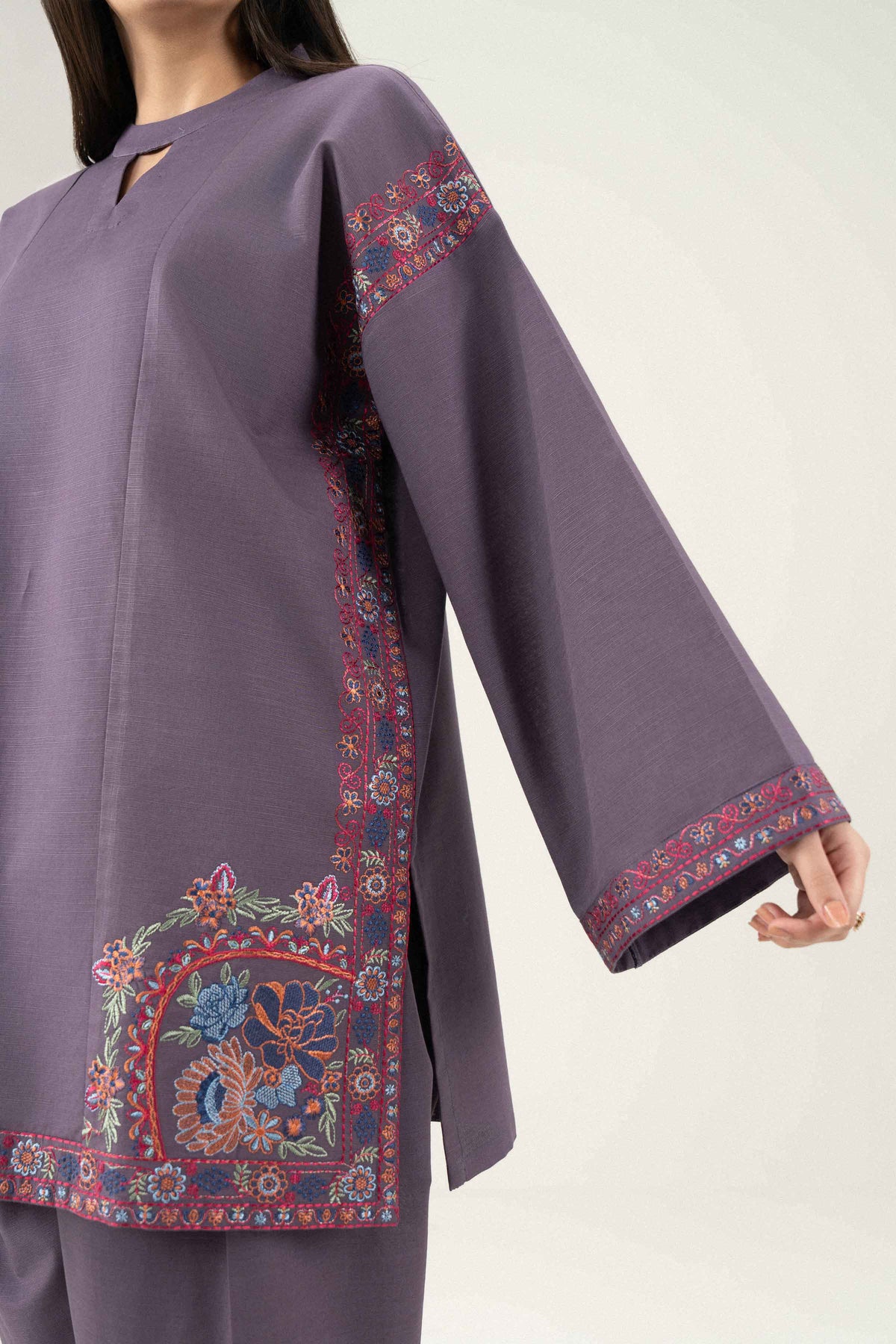 2 Piece - Embroidered Suit - ST2STE-PRET26WV2-52