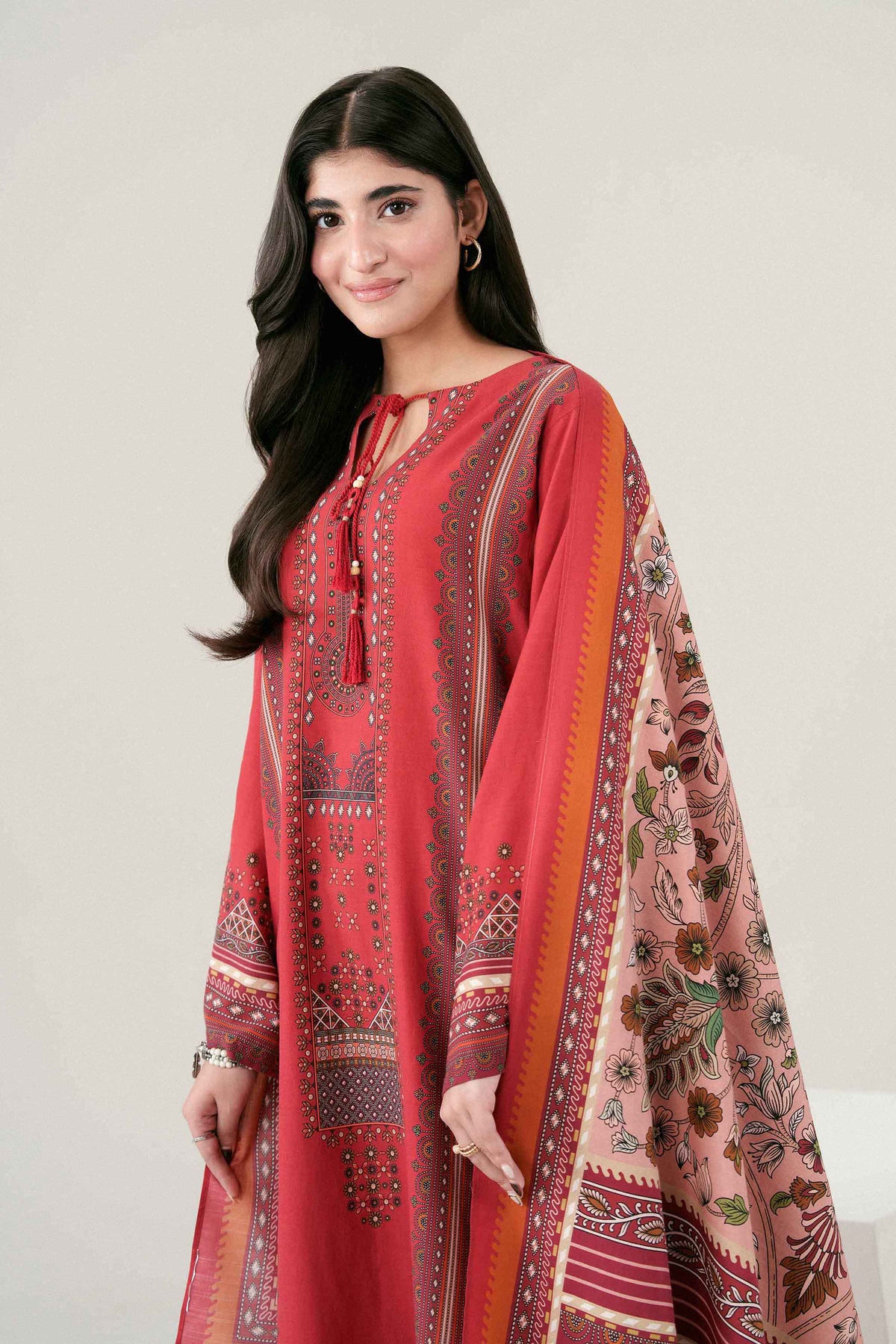 3 PIECE - PRINTED SUIT - ST3P-PRET26WV1-11